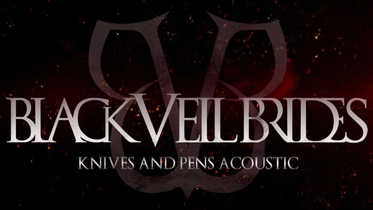1244x700 BLACK VEIL BRIDES heavy metal glam metalcore poster