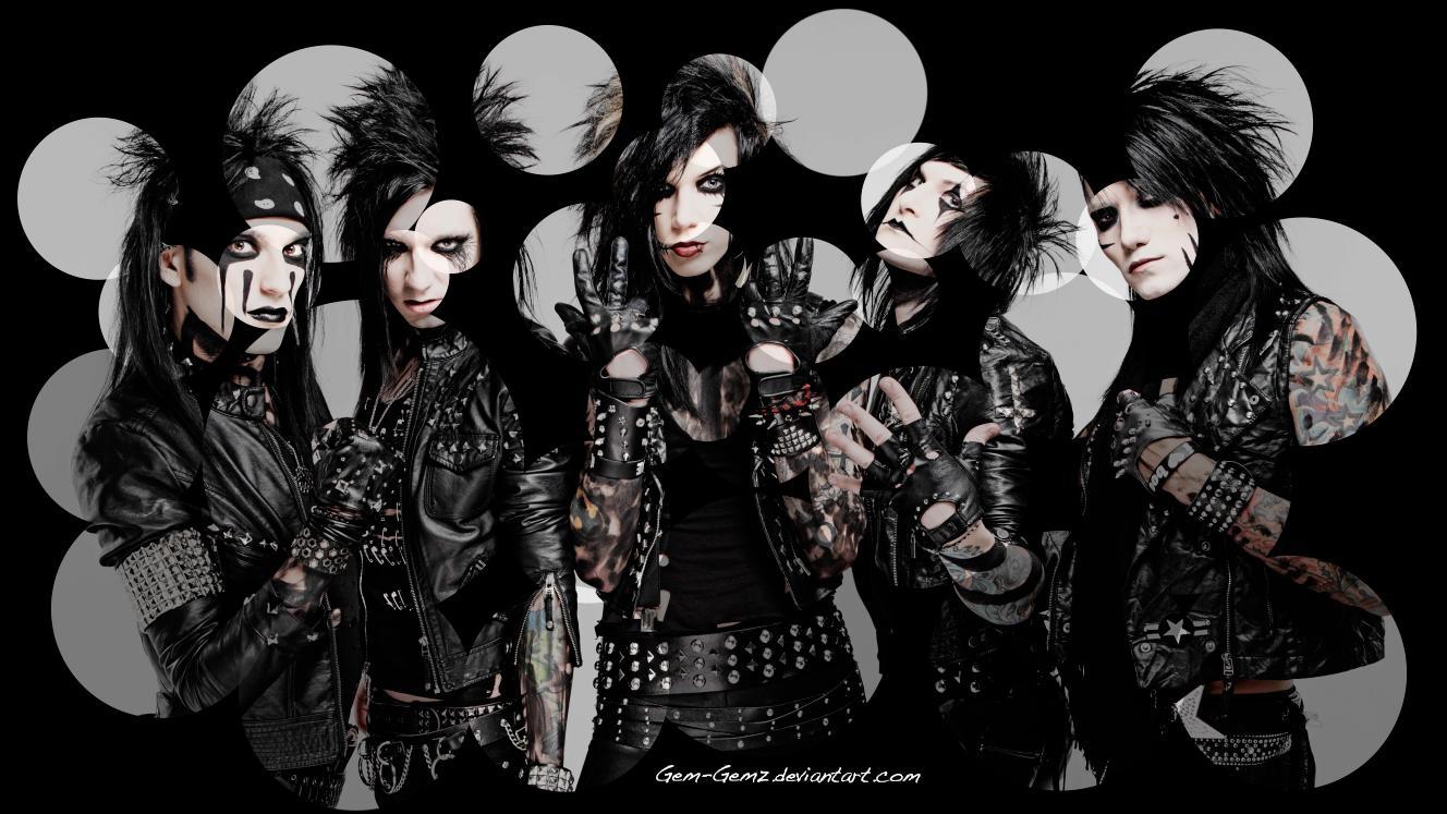 1328x747 BLACK VEIL BRIDES WALLPAPER