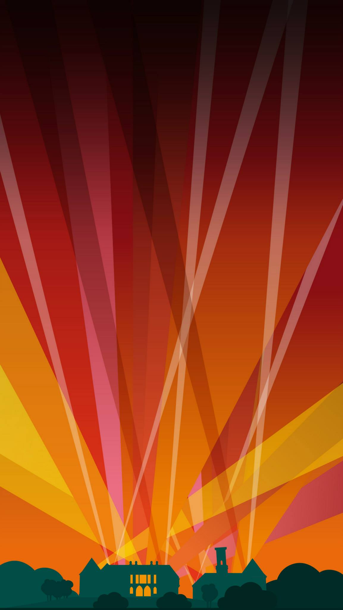 1153x2048 Electric Castle Music Festival Colorful Minimal Android