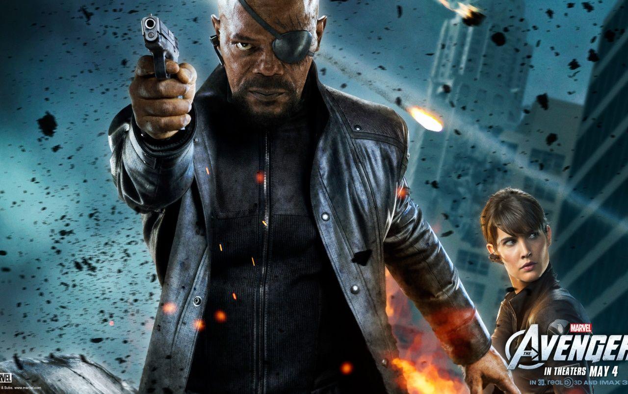1280x804 The Avengers: Nick Fury Poster wallpaper. The Avengers