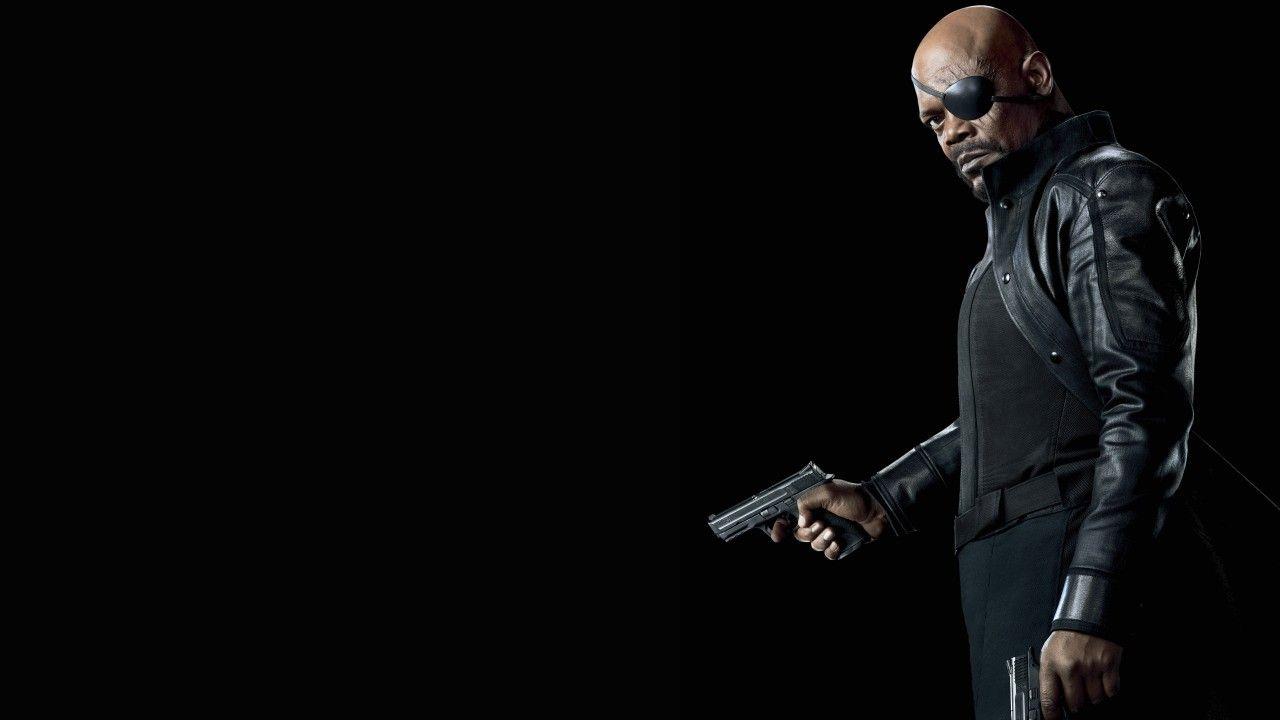 1280x720 Wallpaper Samuel L. Jackson, Nick Fury, Captain Marvel