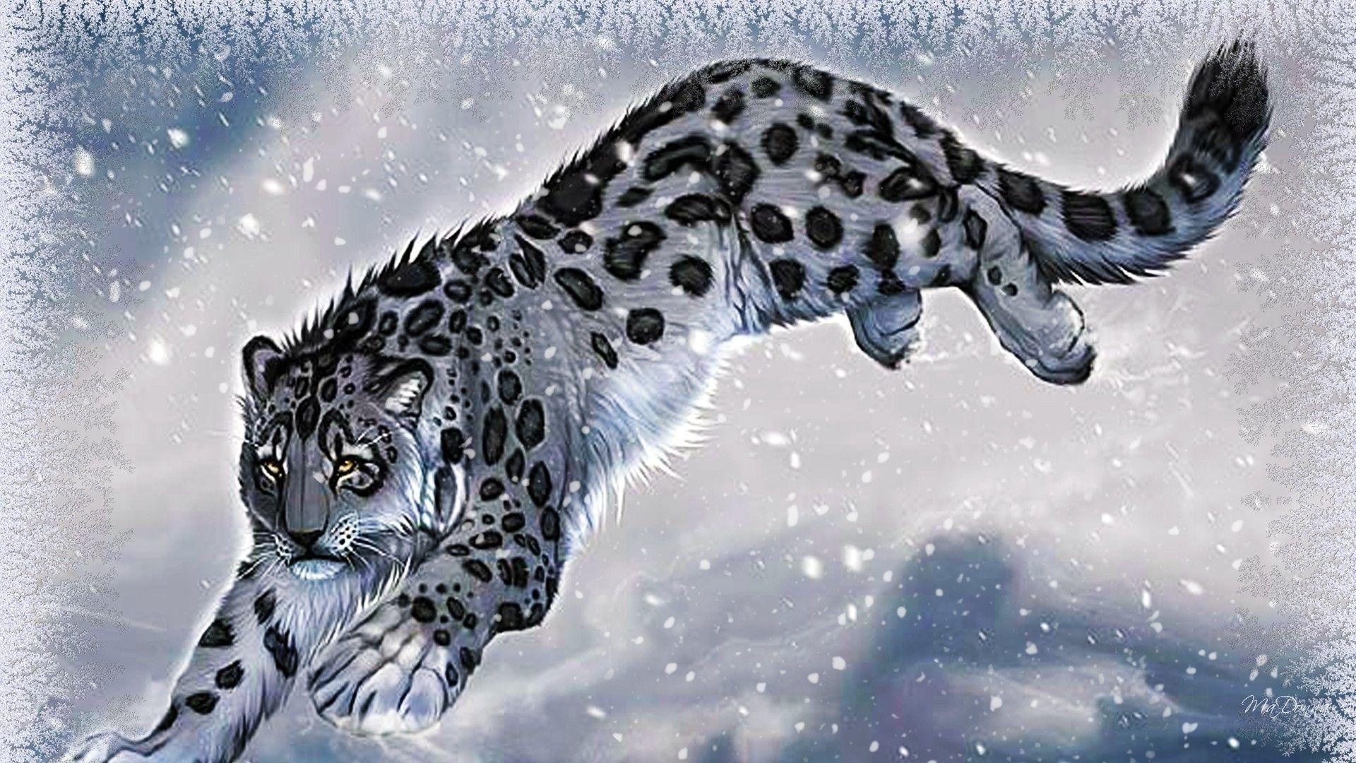 1920x1080 Snow Leopard Computer Wallpaper