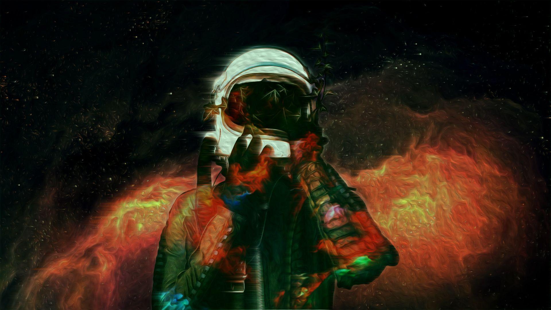 1920x1080 Astronaut Space Abstract, HD Artist, 4k Wallpaper, Image