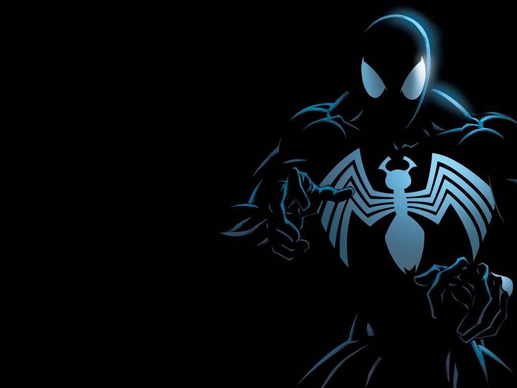 1024x768 Black cartoon wallpaper