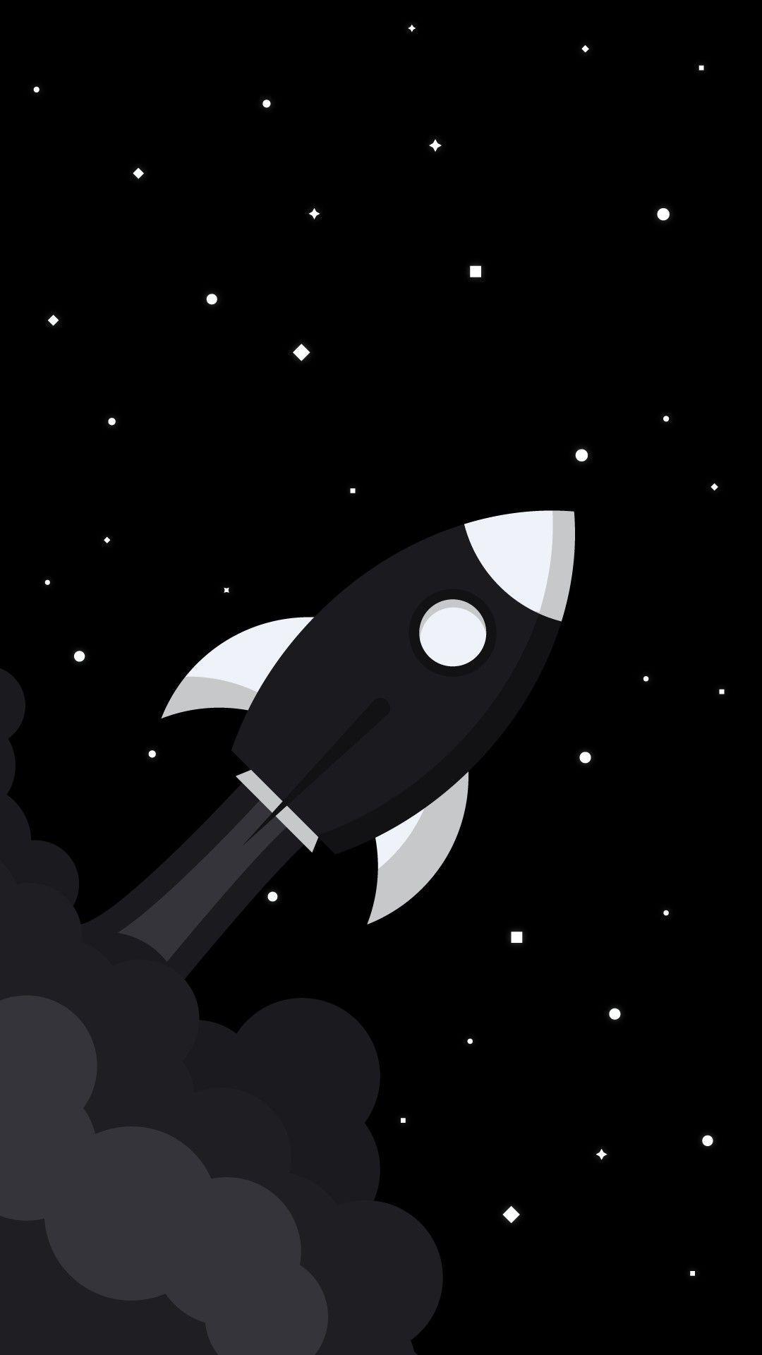 1080x1920 iPhone Wallpaper. Cartoon, Outer space, Illustration, Space