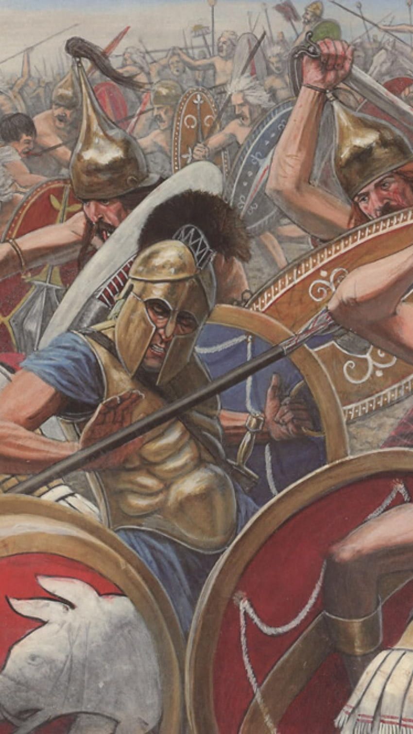 850x1512 Artistic Roman Warriors, Ancient Rome