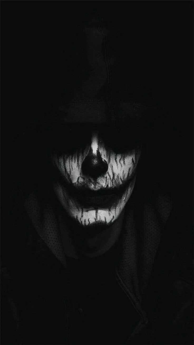 736x1309 Scary Wallpaper