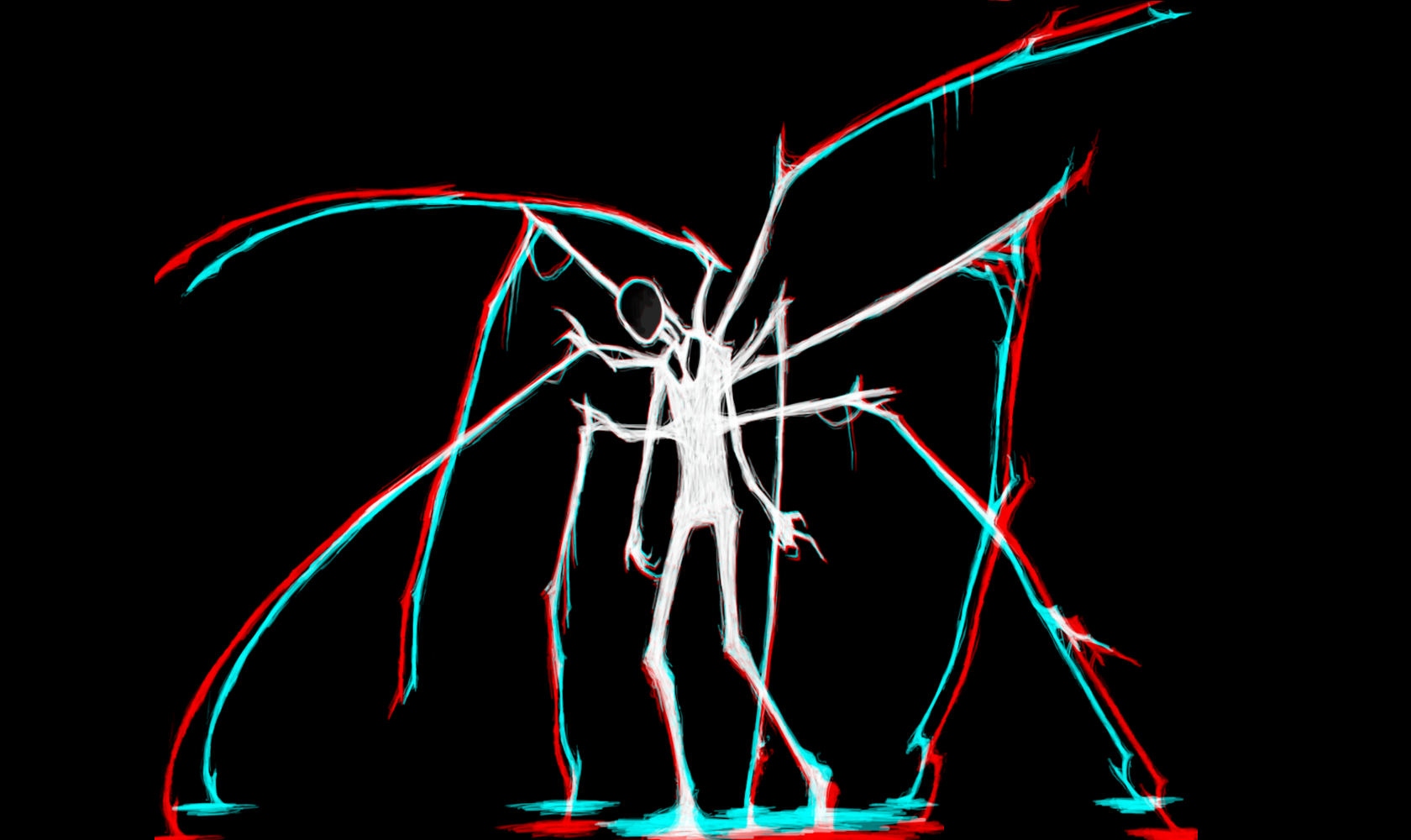 1680x1000 3D Creepy Psychedelic Trippy Wallpaper