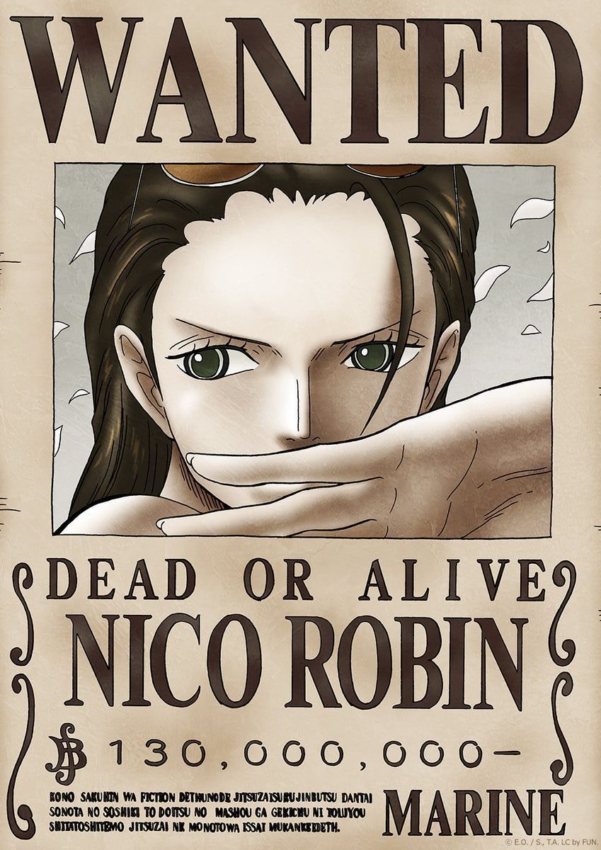 849x1200 ONE PIECE WANTED: Dead or Alive Poster