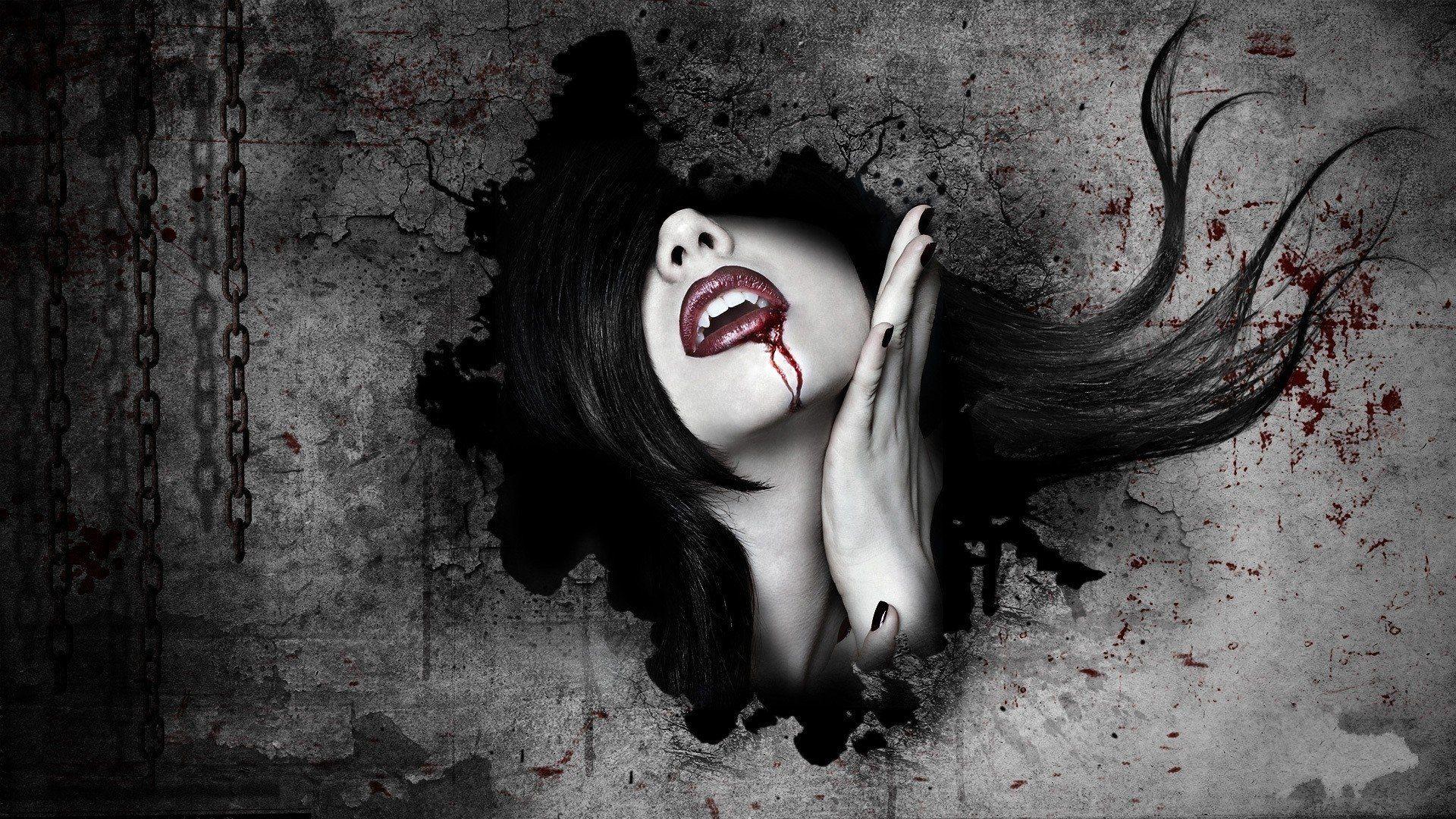 Black Vampire Wallpapers - Top Free Black Vampire Backgrounds - WallpaperAccess