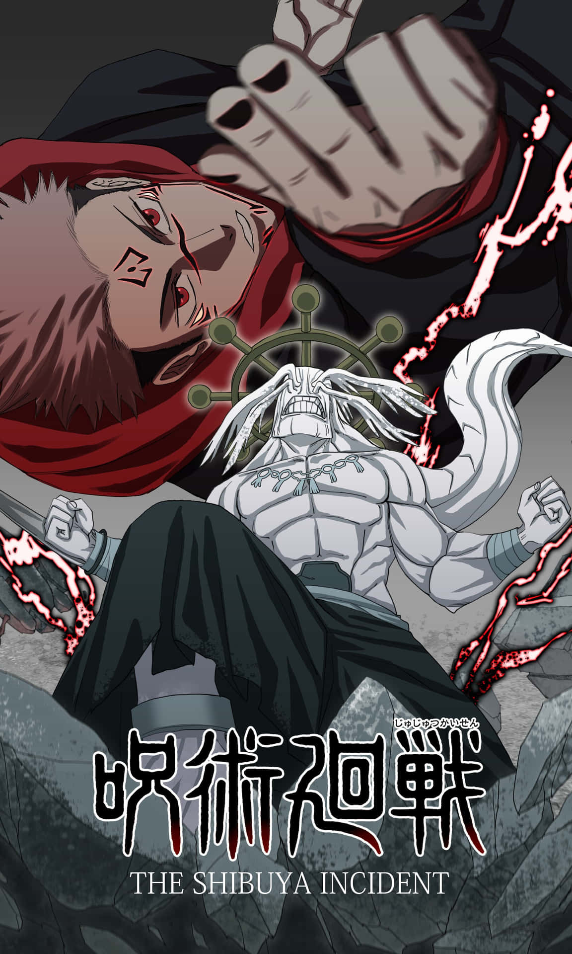 1152x1920 Download Shibuya Incident Anime Poster Wallpaper