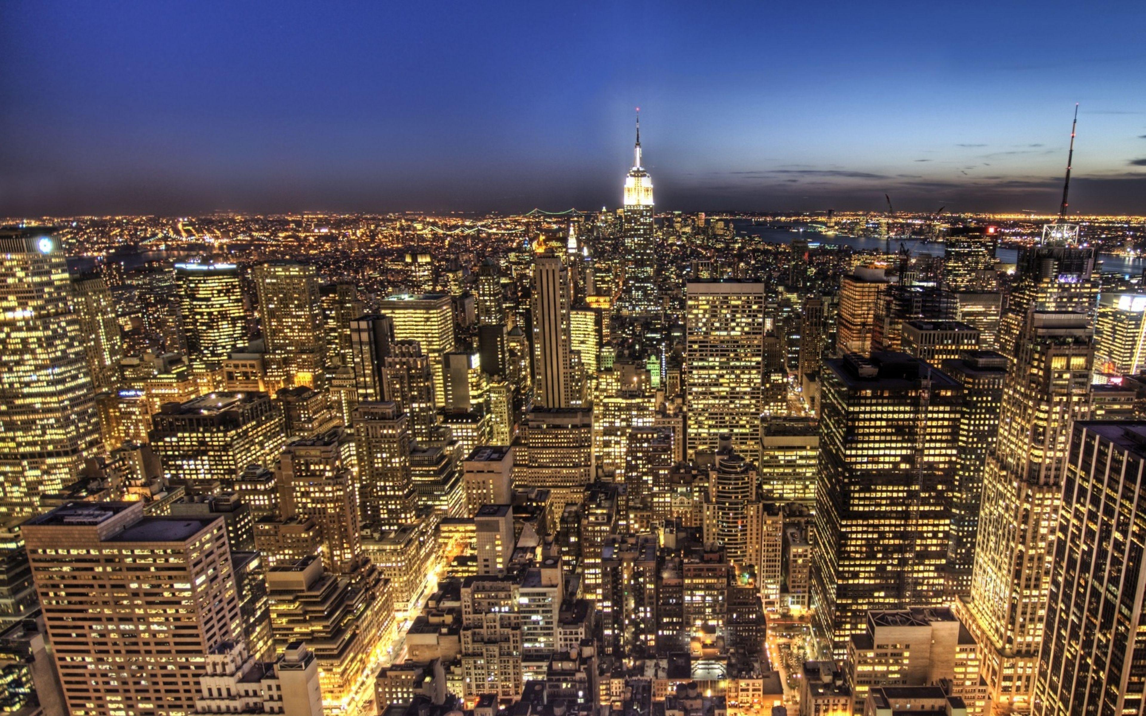 3840x2400 New York HD desktop wallpaper A7