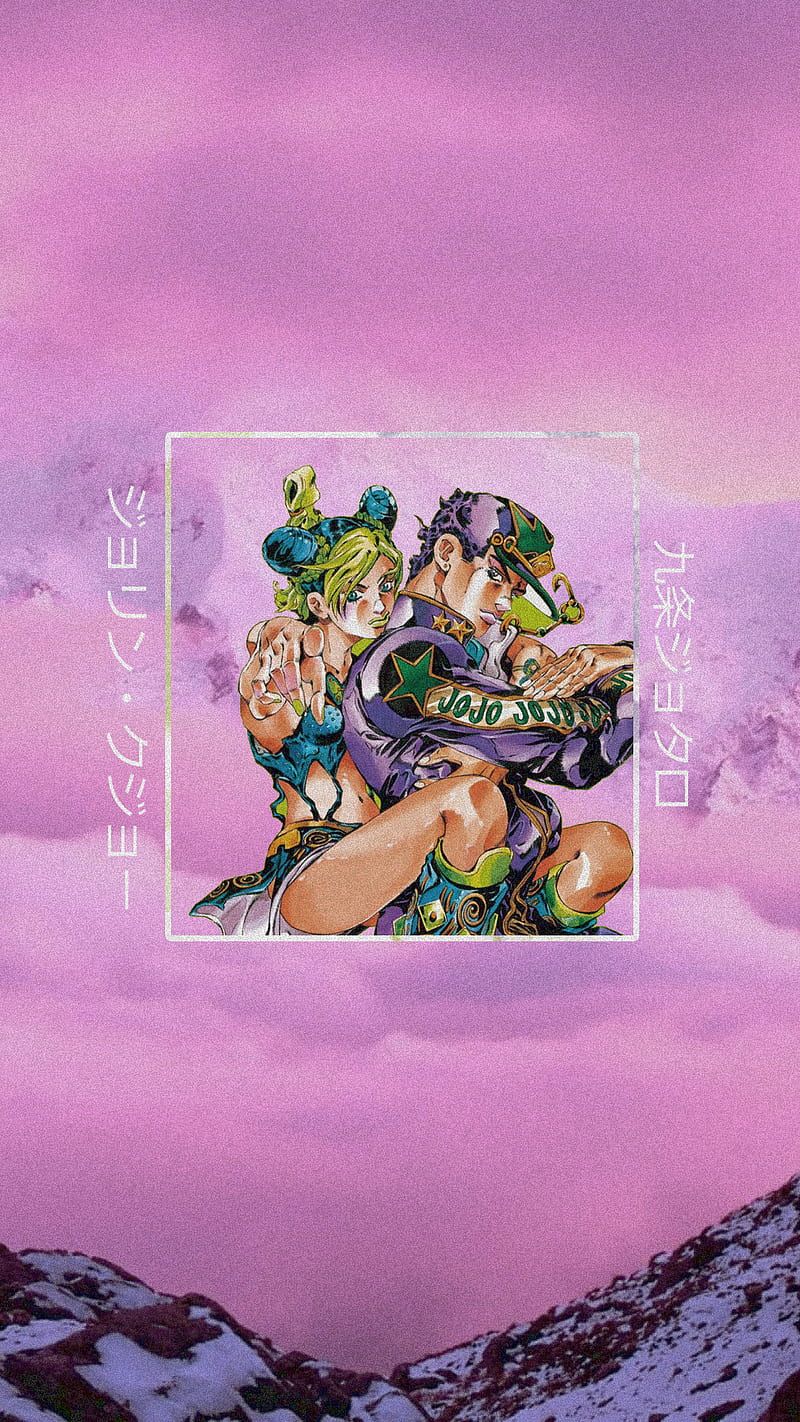 800x1422 HD jolyne x jotaro wallpaper