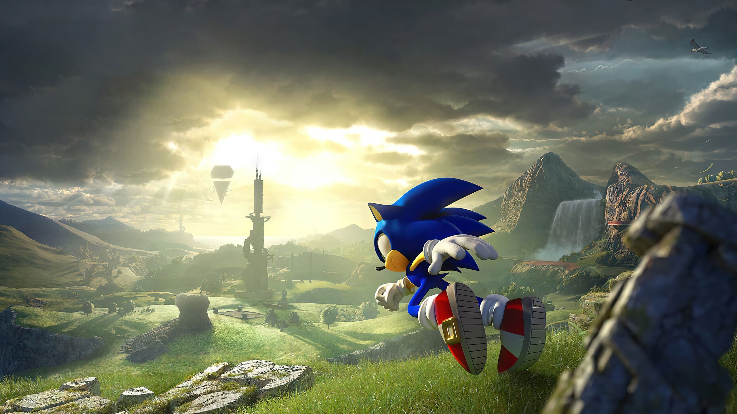 2560x1440 Sonic Frontiers Game 4K Wallpaper HD PC