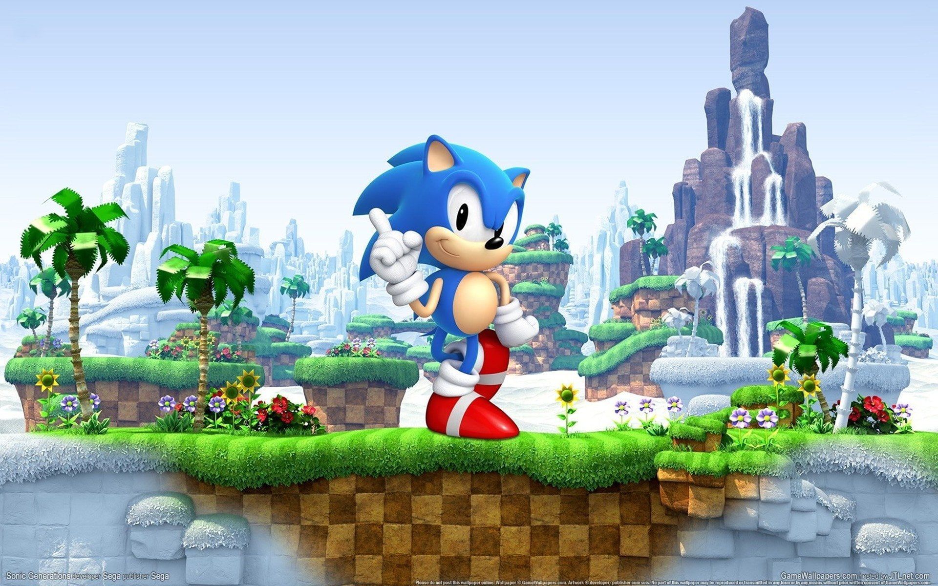 1920x1200 HD wallpaper: Sonic, Sonic Generations