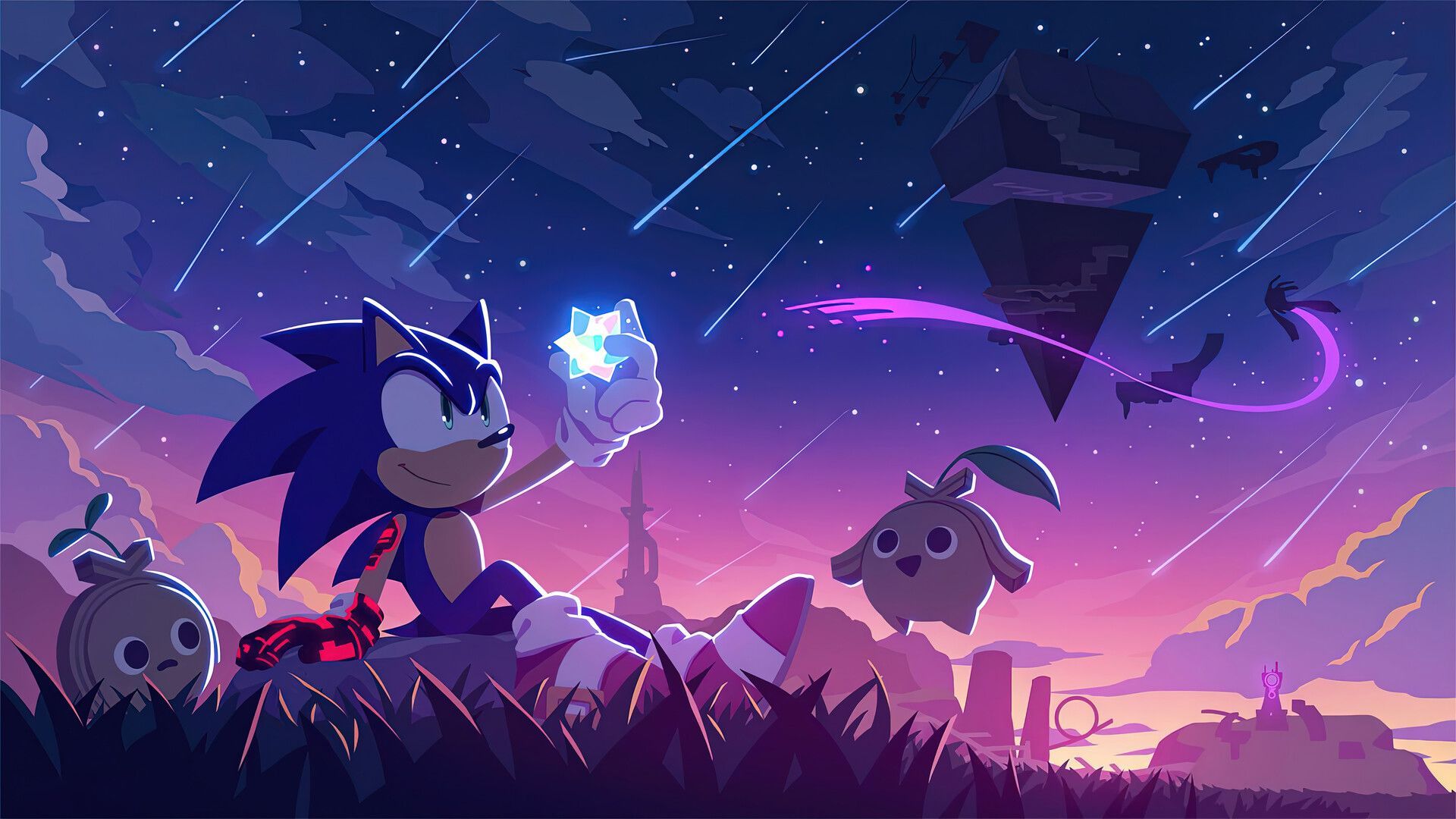 1920x1080 Sonic Frontiers Game Art 4K Wallpaper