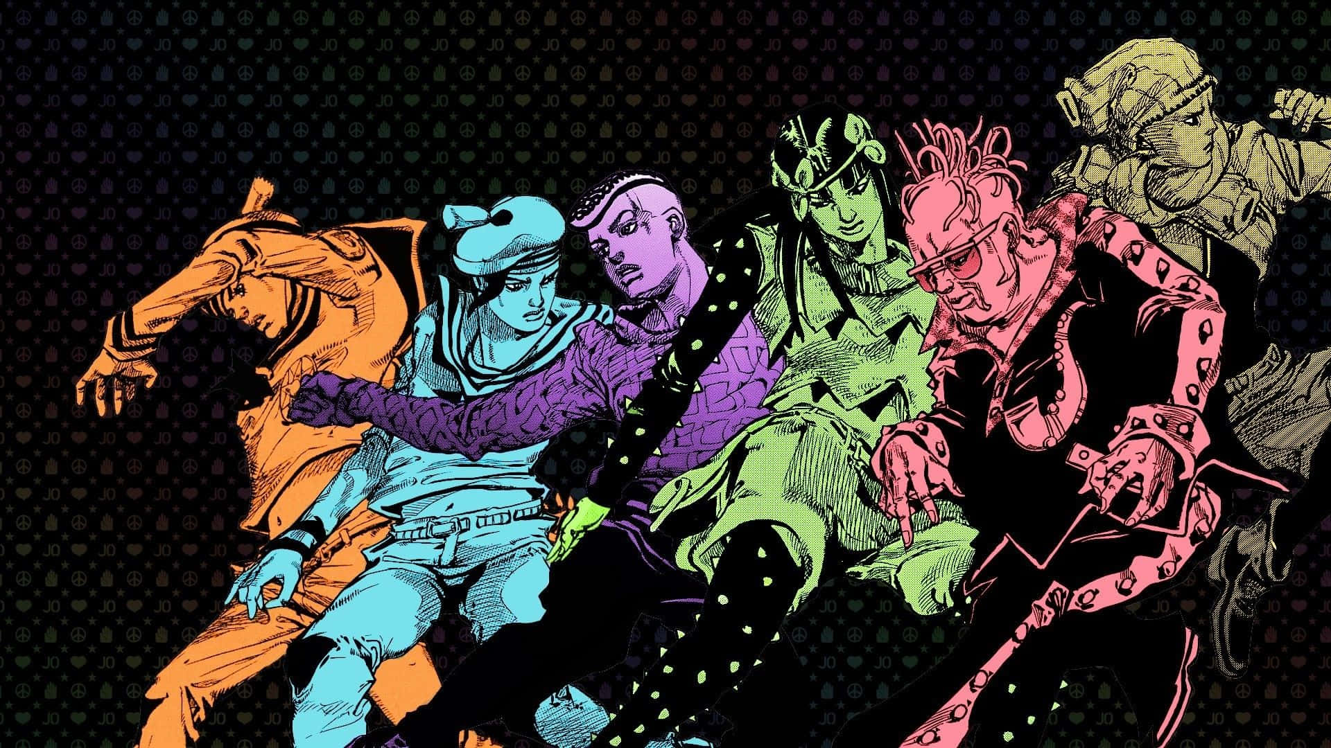 1920x1080 Jojo Manga Wallpaper