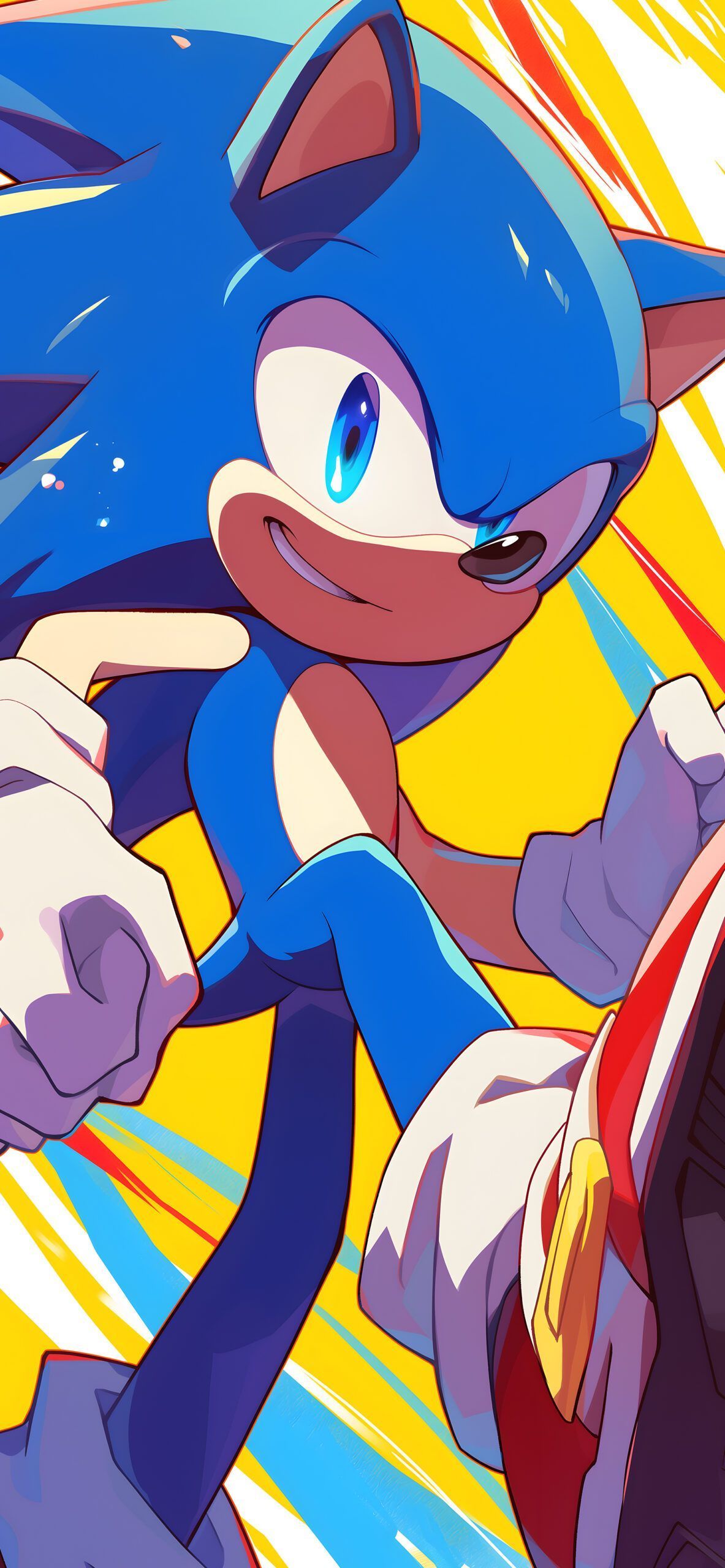 1183x2560 Hedgehog Action Pose Wallpaper