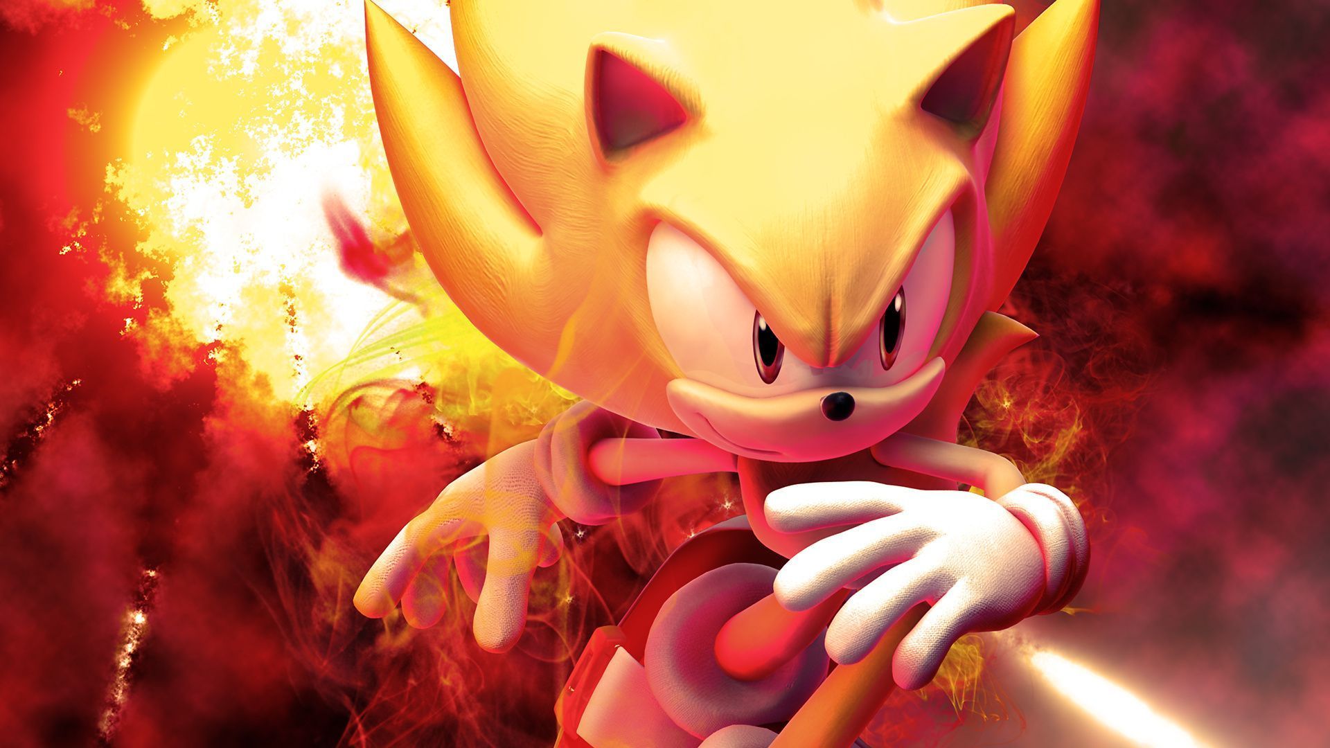 1920x1080 Hyper Sonic Wallpaper 25 image
