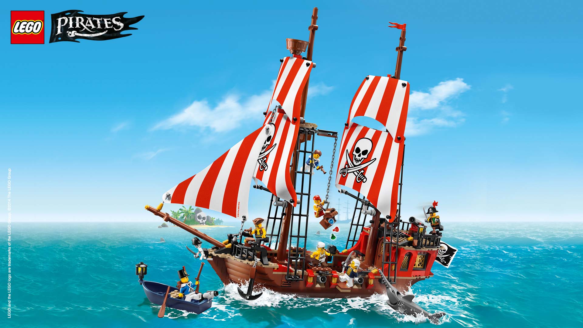 1920x1080 Lego Pirates Wallpaper