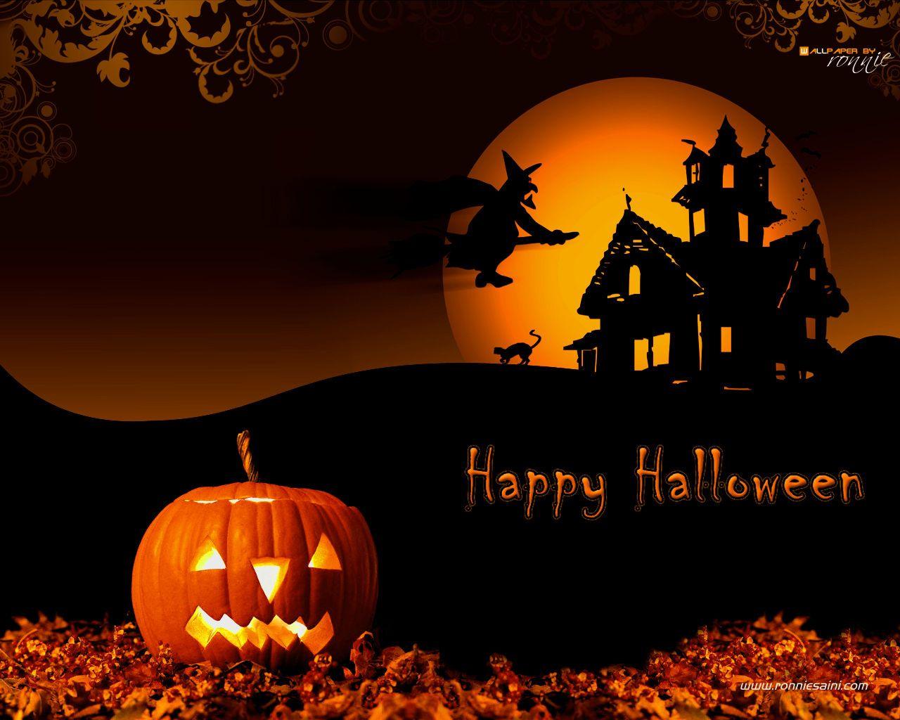 1280x1024 Live Halloween For Desktop Wallpaper HD Resolution