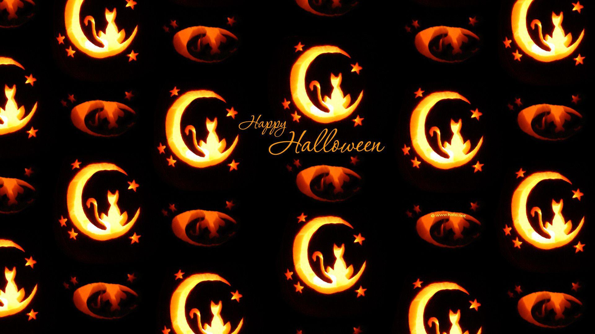 1920x1080 Cute Halloween Desktop Wallpaper background picture