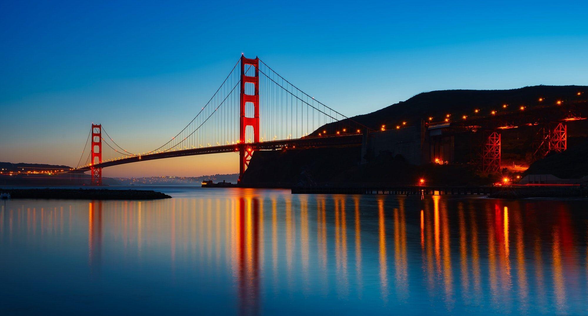2000x1076 Golden Gate Bridge San Francisco California · Free