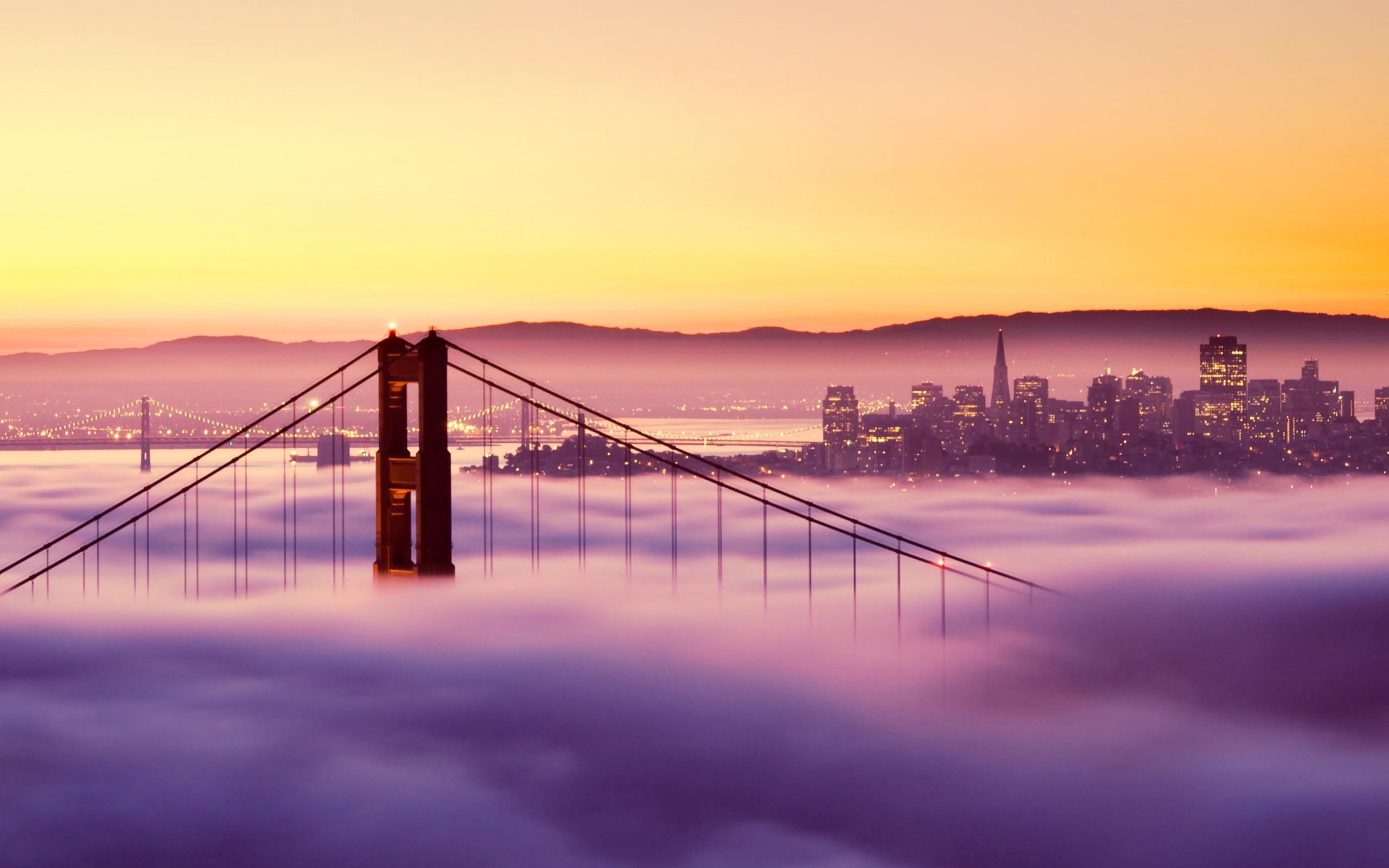 2560x1600 Free Download San Francisco Wallpaper: The Golden Area