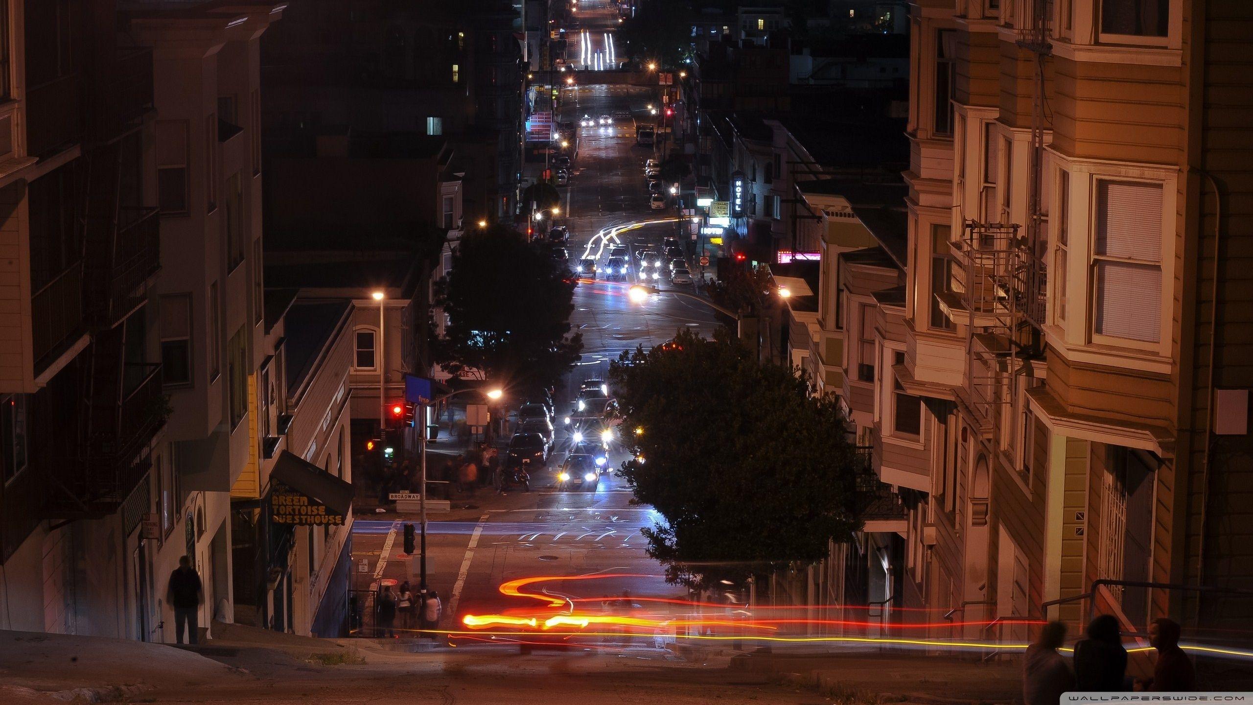2560x1440 San Francisco At Night, California ❤ 4K HD Desktop
