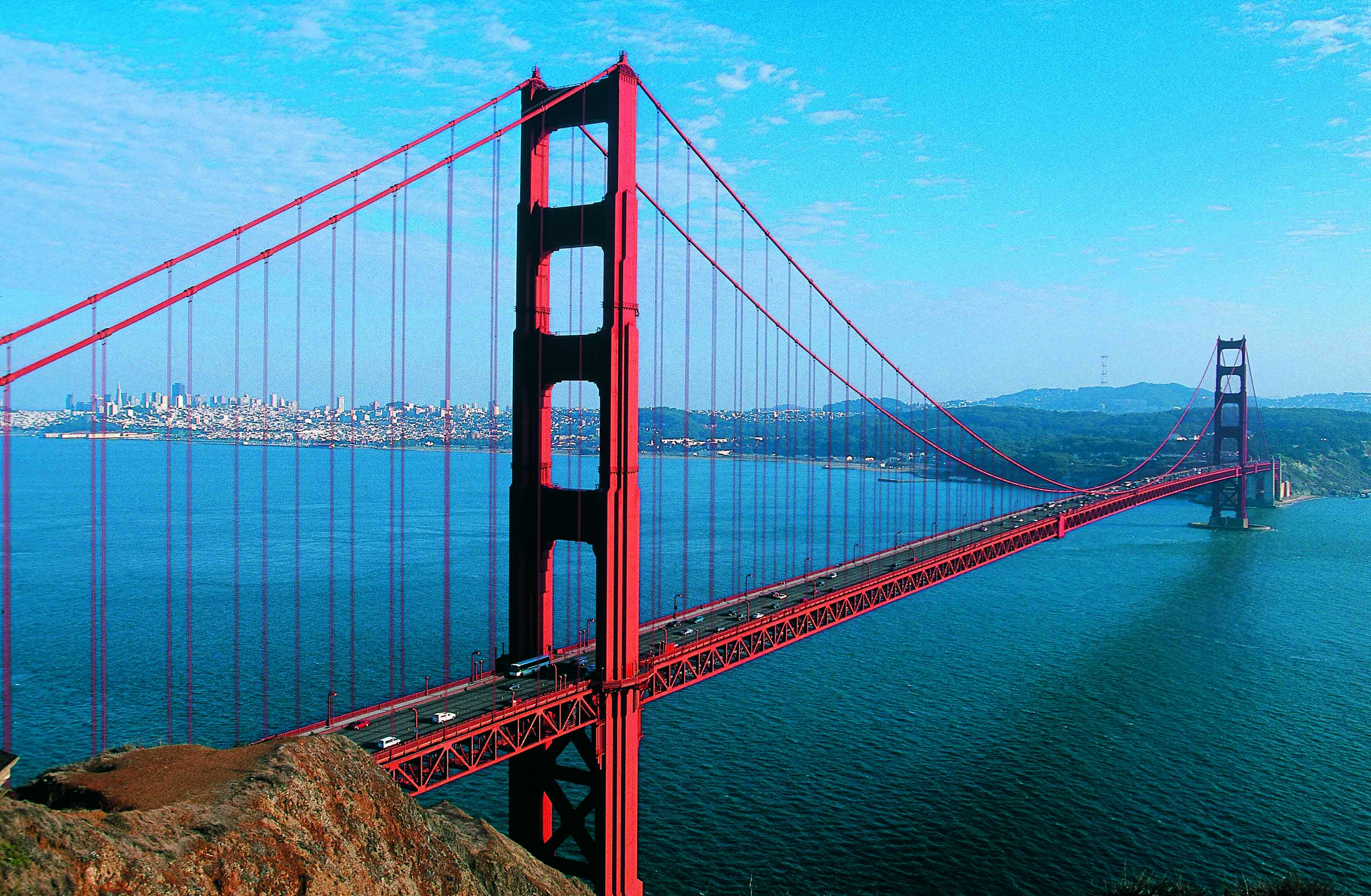 3614x2362 Golden Gate Bridge Bridge San Francisco Sunset Ocean HD