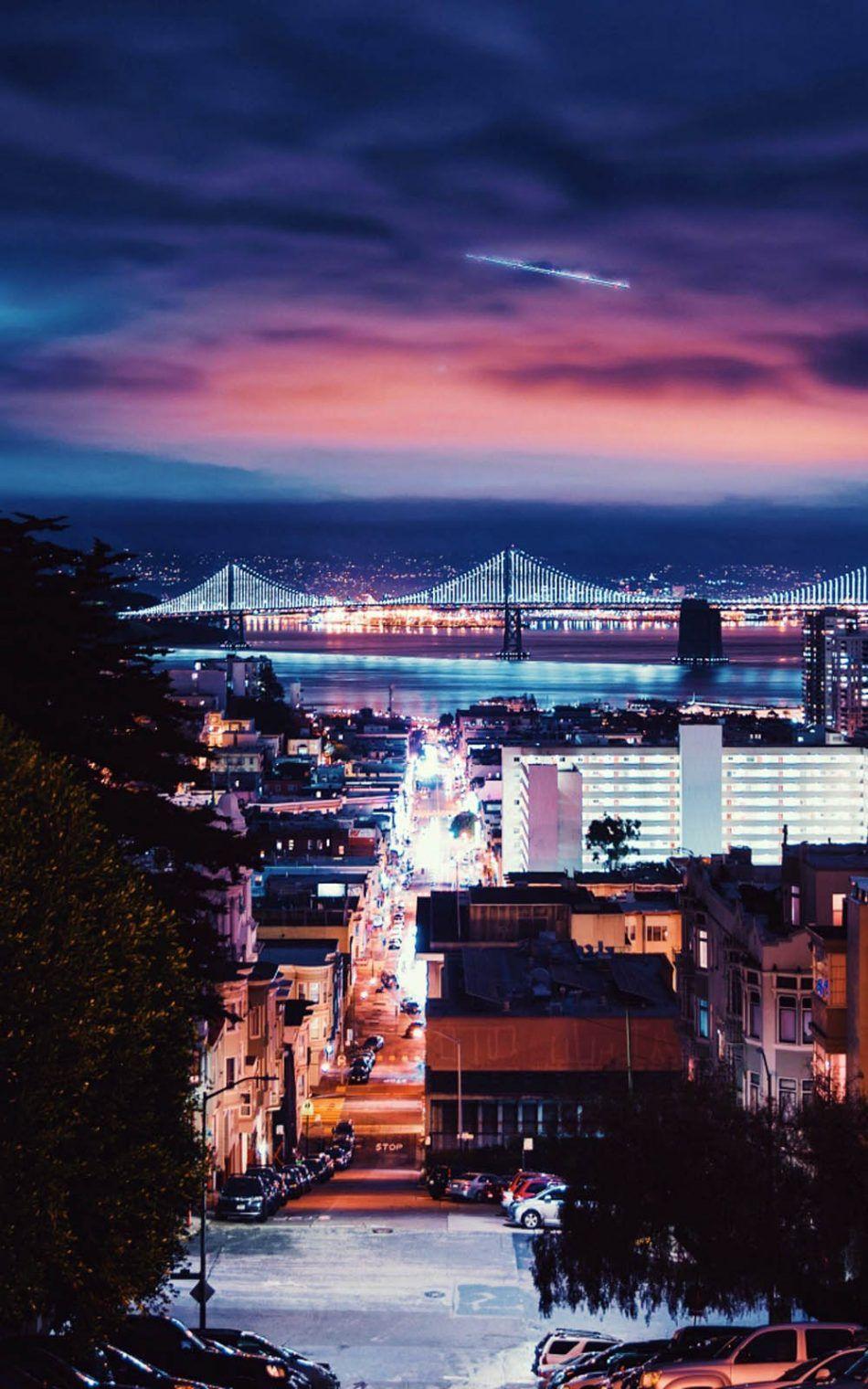 950x1520 Download San Francisco USA Night Click Free Pure 4K Ultra HD