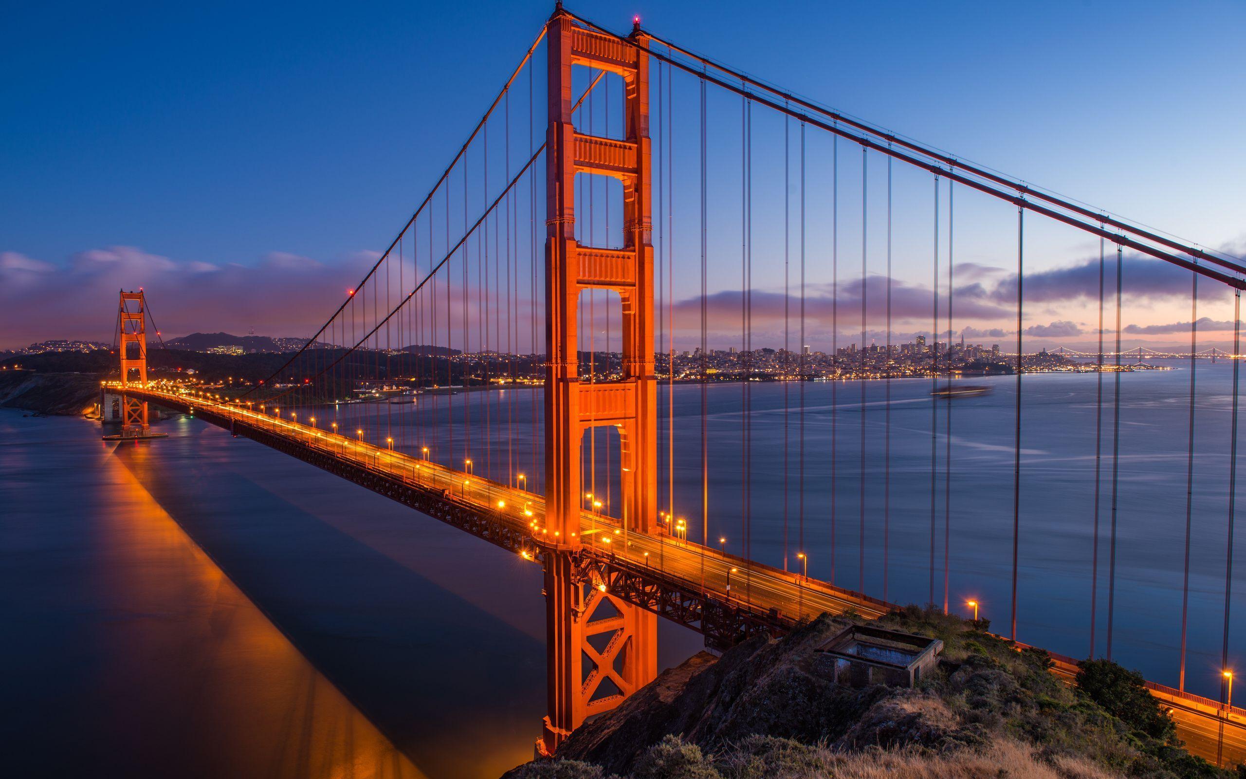 2560x1600 Golden Gate Bridge Wallpaper