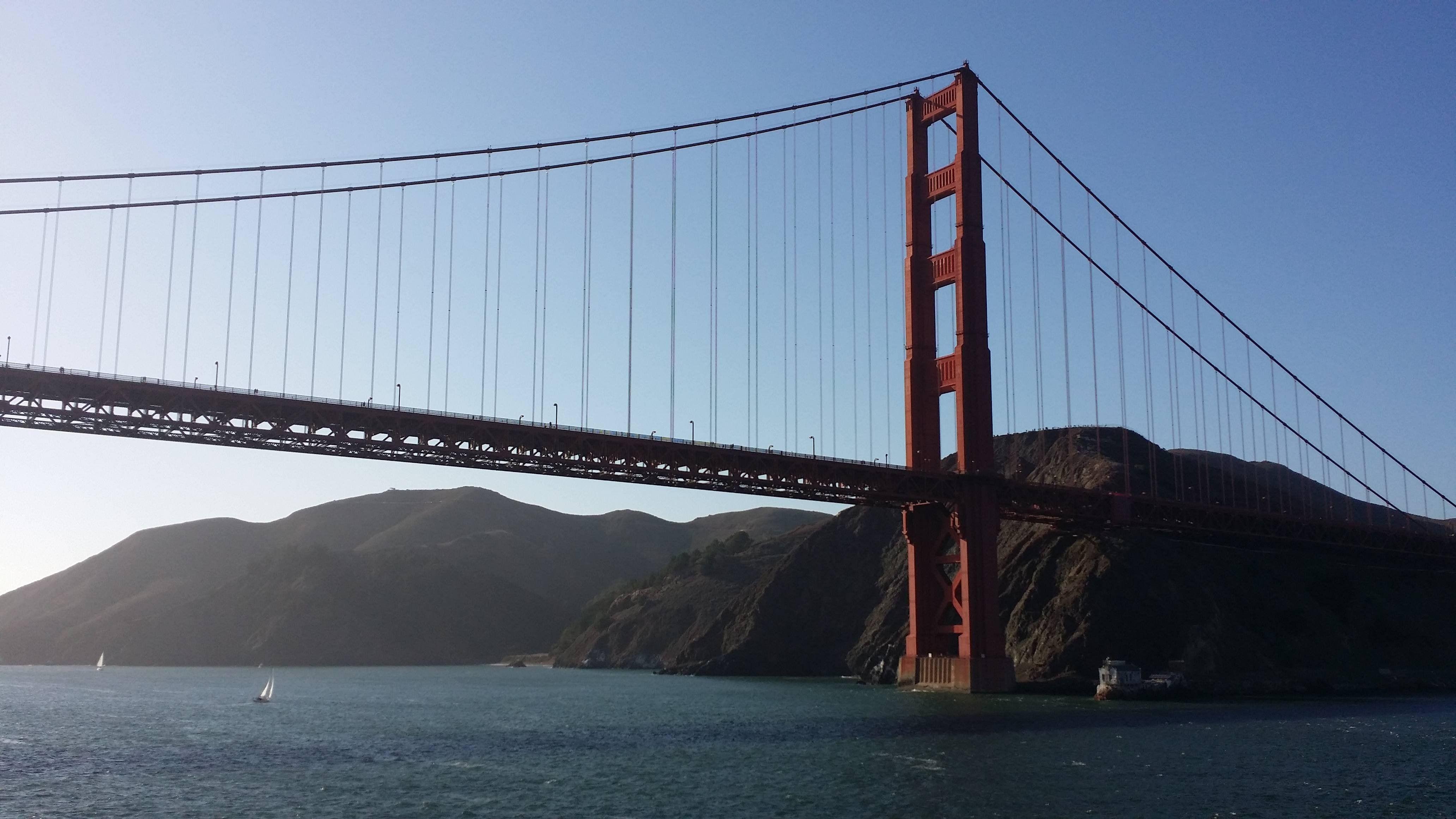 4128x2322 Golden Gate Bridge in San Francisco 4K wallpaper