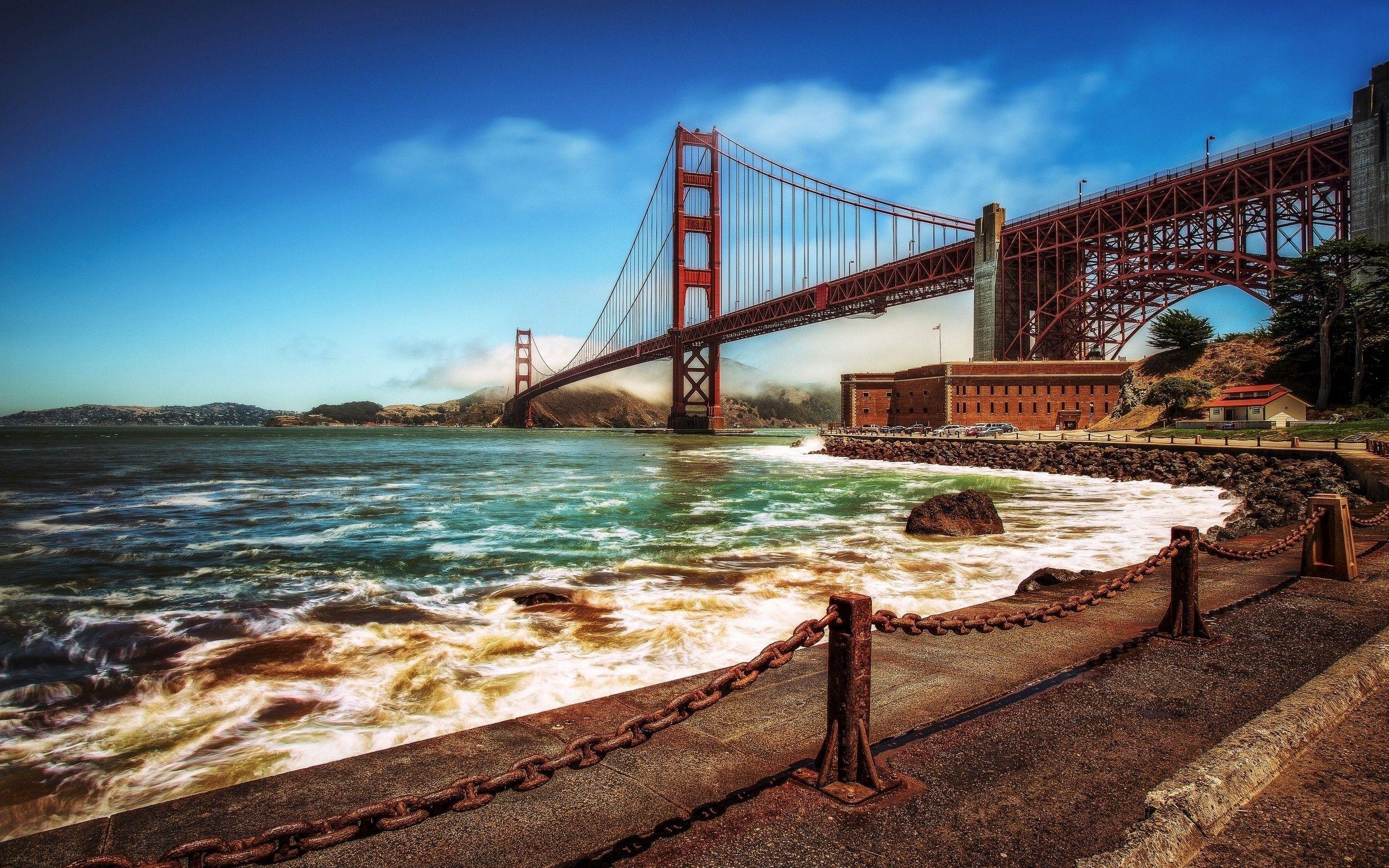 2560x1600 The Golden Gate Bridge, San Francisco, background Deborah
