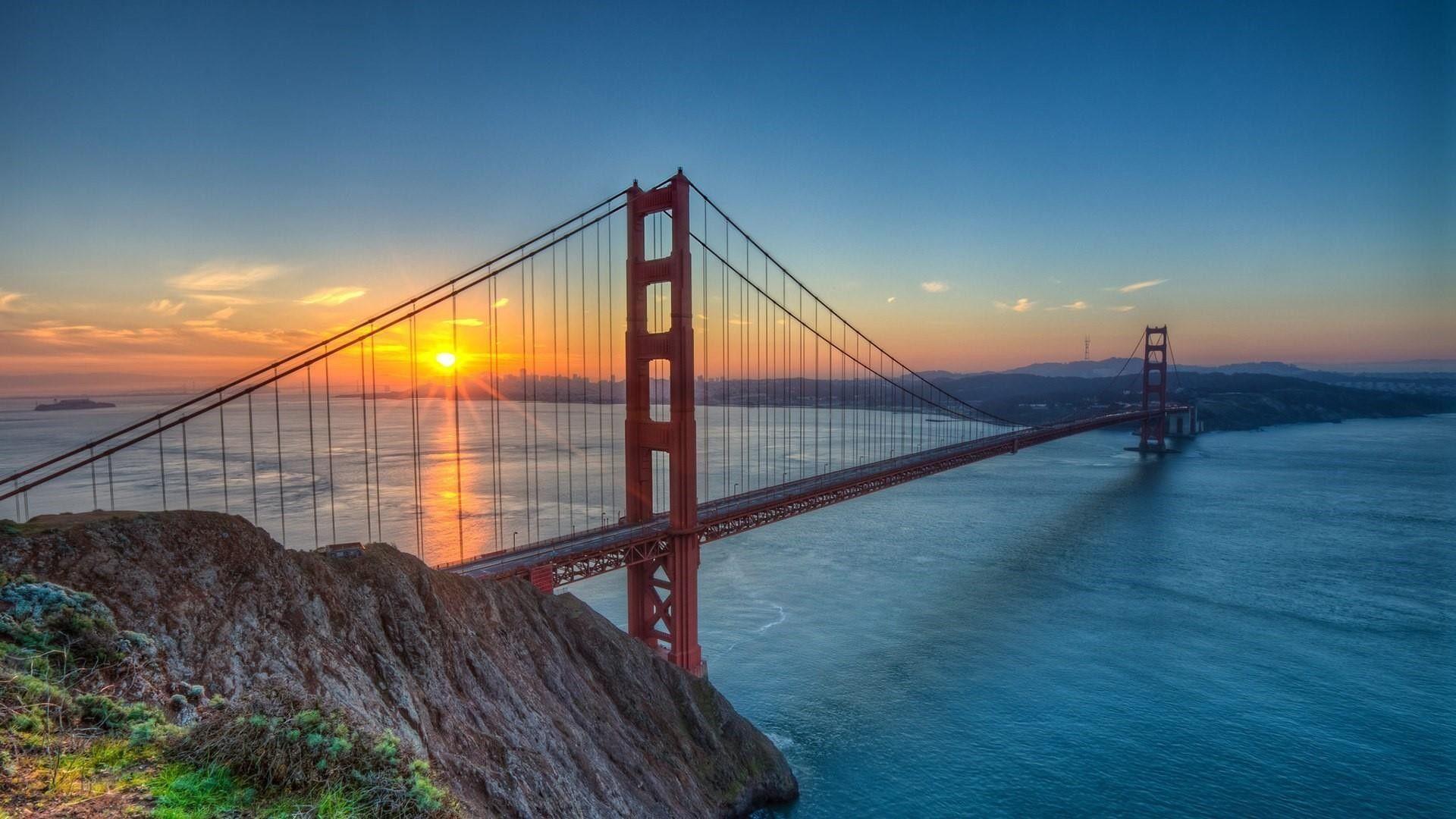 1920x1080 Golden Gate Wallpaper