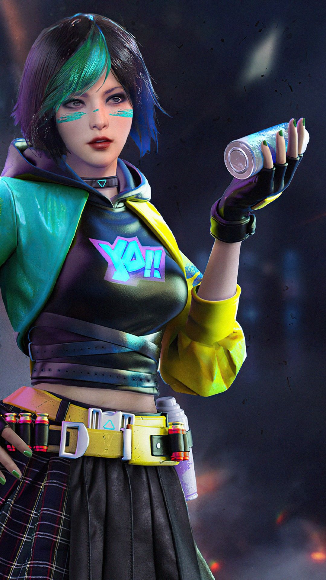 1080x1920 Steffie 4K HD Garena Free Fire