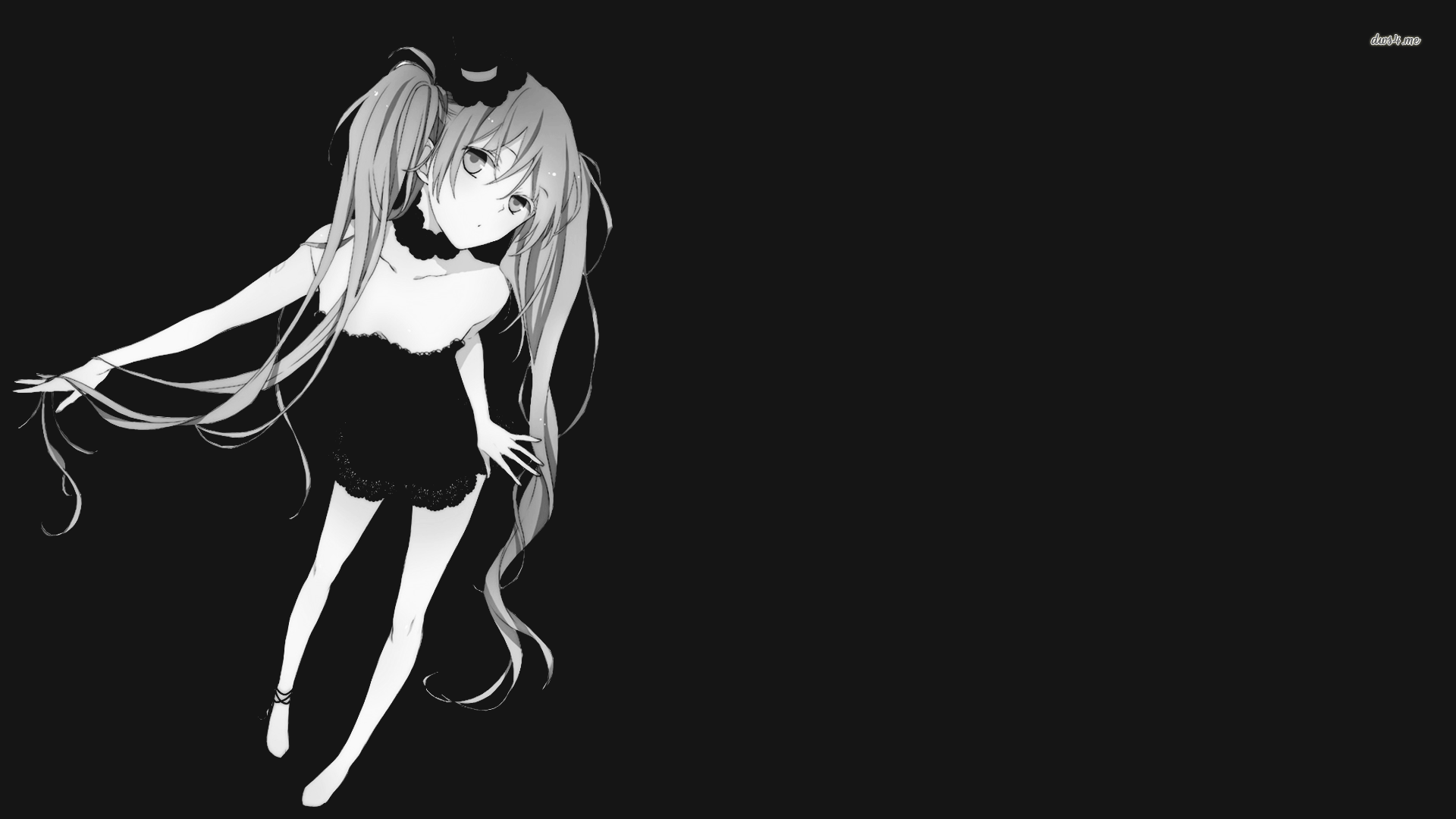 Anime Girl 4k Black Wallpapers - Top Free Anime Girl 4k Black ...