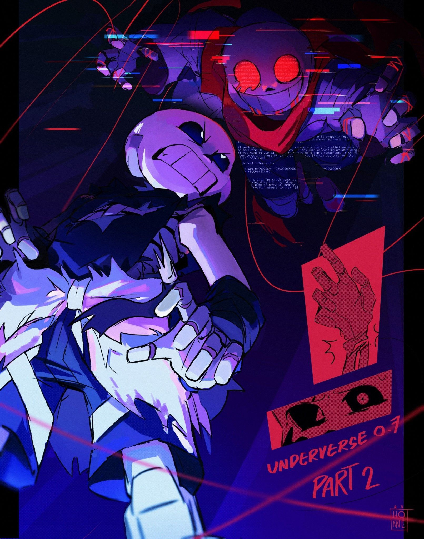 1611x2048 fatal error sans on Tumblr