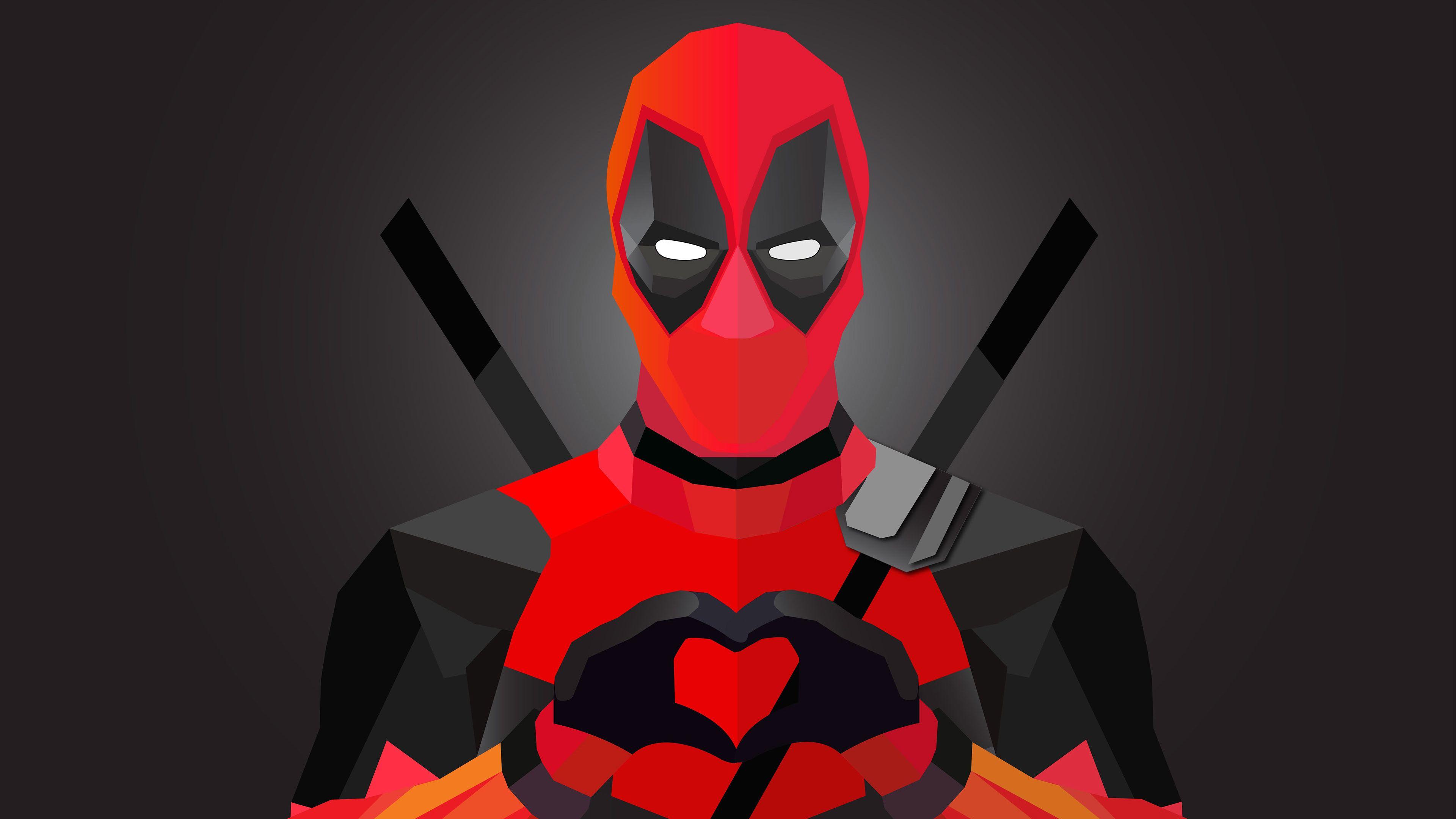 Hình nền tối giản Deadpool - Top Những Hình Ảnh Đẹp