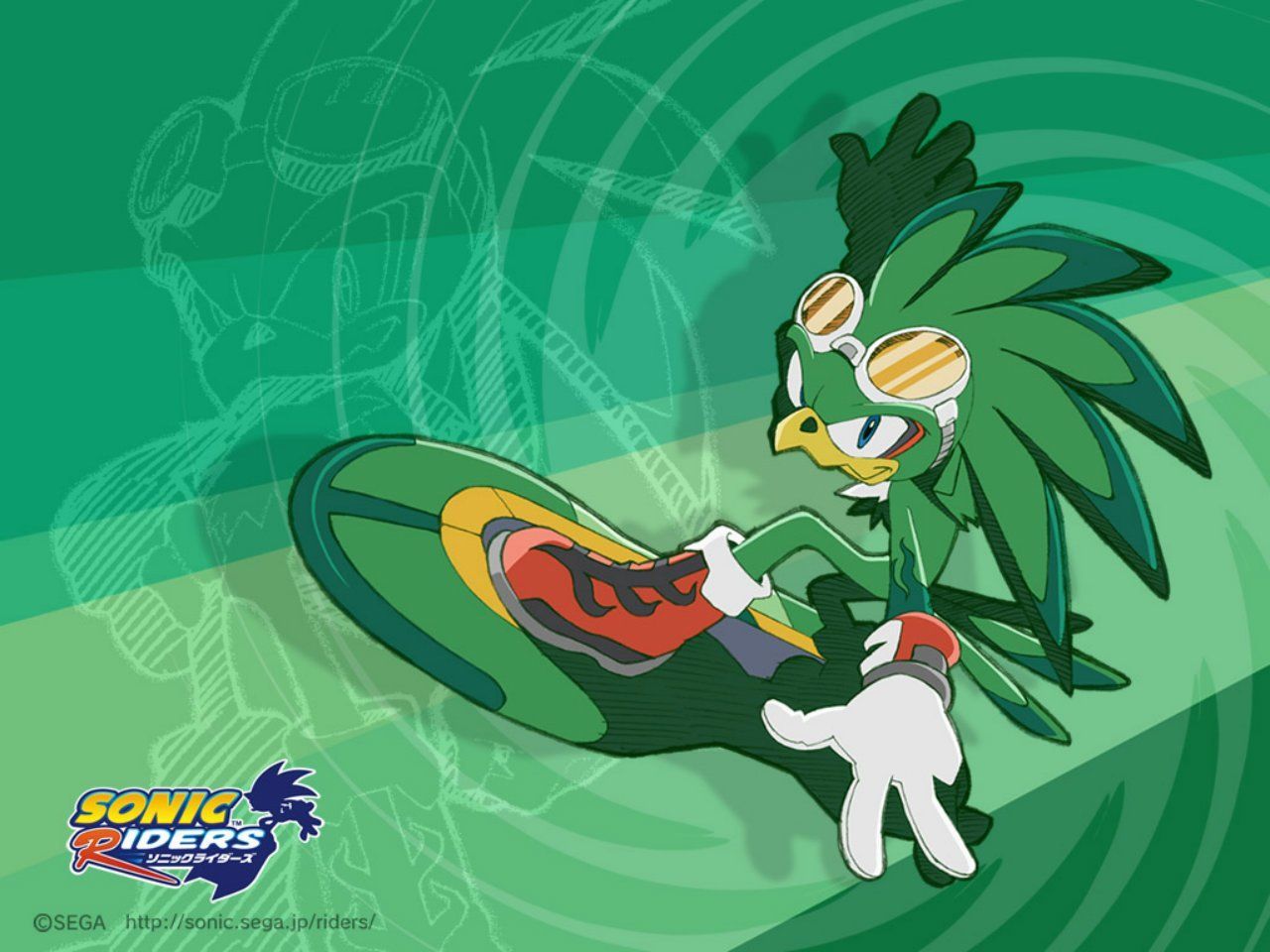 1280x960 The Hawk Video Game Sonic Riders Image