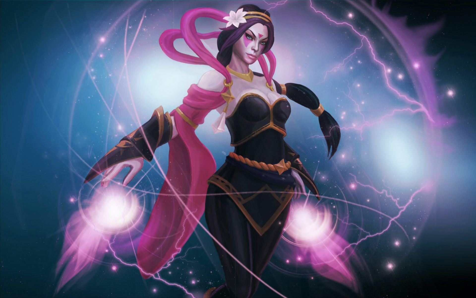 1920x1200 Templar Assassin Magic Girl Roles Carry Escape Dota 2 Hero