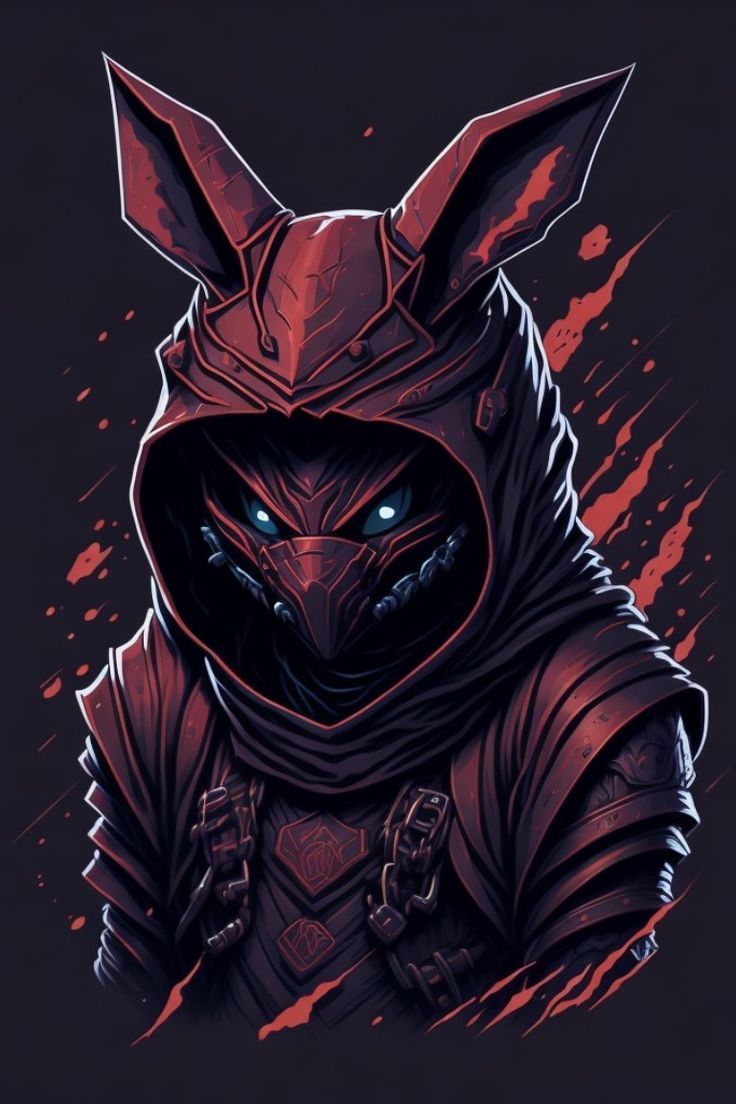 Evil Bunny Wallpapers - Top Free Evil Bunny Backgrounds - WallpaperAccess