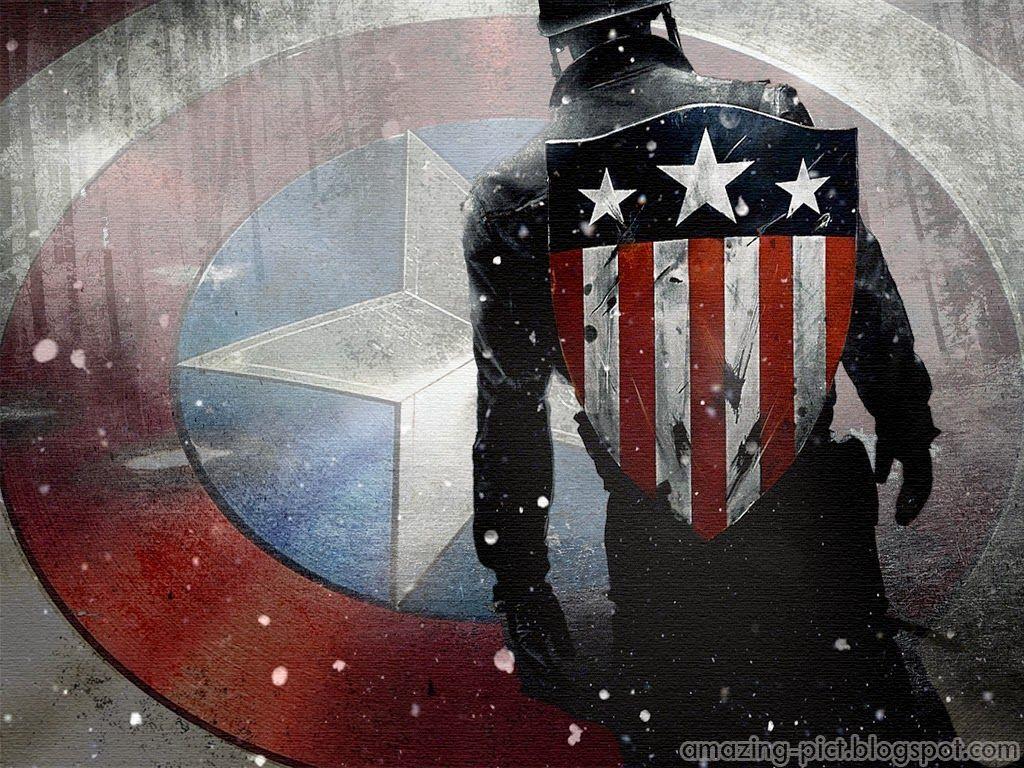 1024x768 Captain America Movie Wallpaper # 2