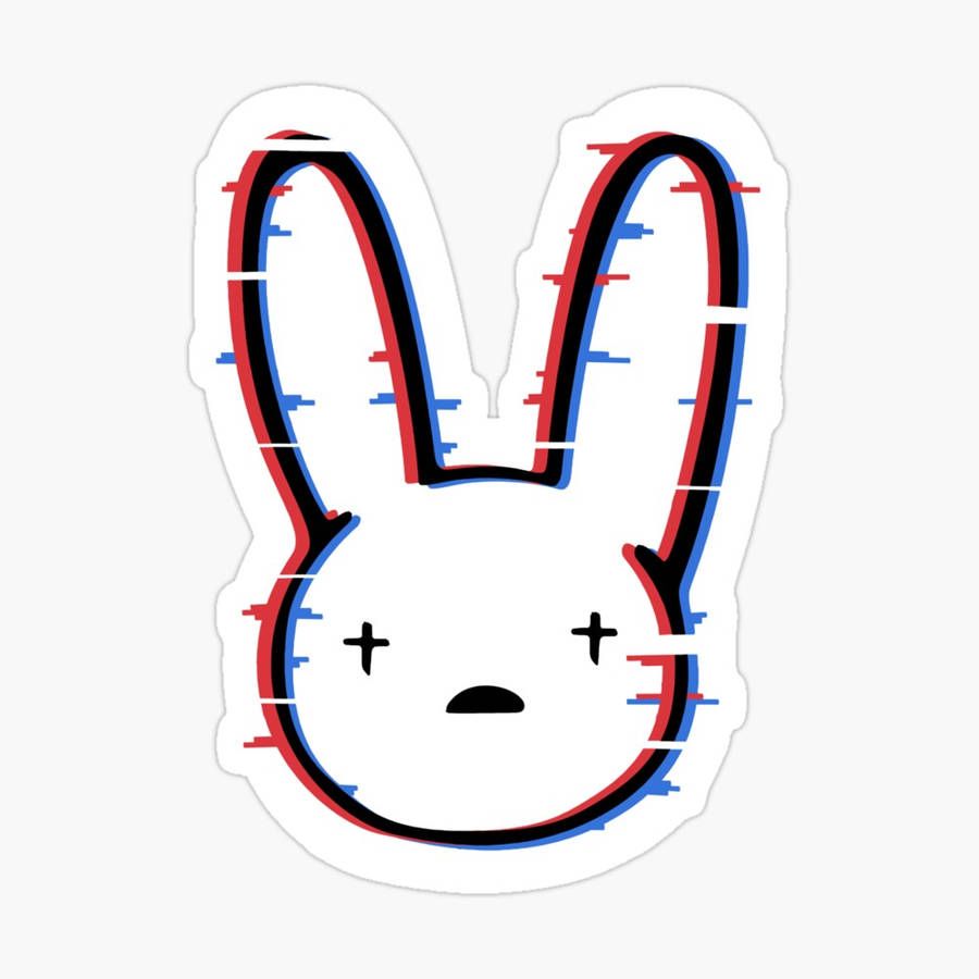 900x900 Bad Bunny Logo Wallpaper