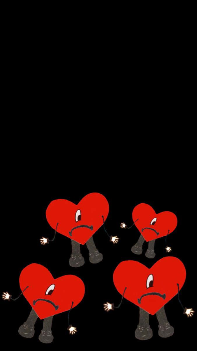 676x1200 Download Exploding Heart Cartoon Bad