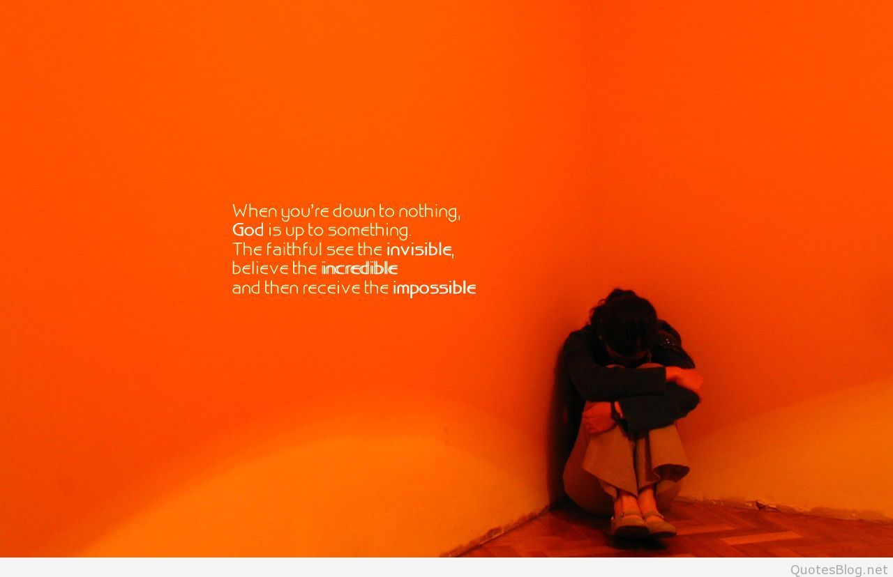 1280x828 Orange Quotes Wallpaper