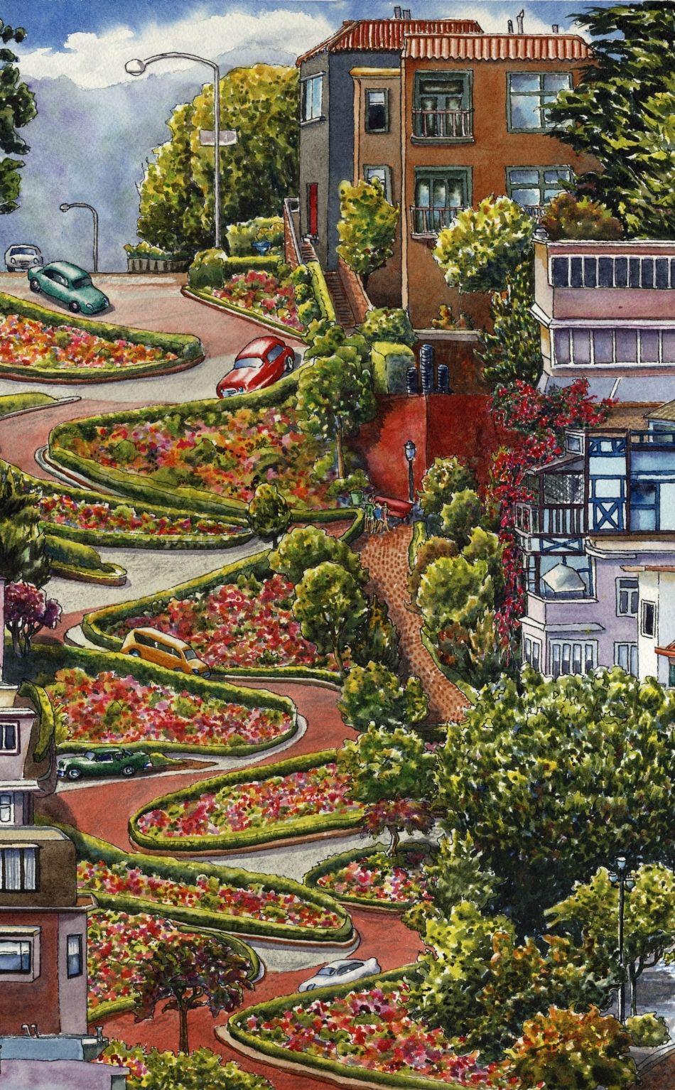 950x1534 lombard street, san francisco, california 950x1534