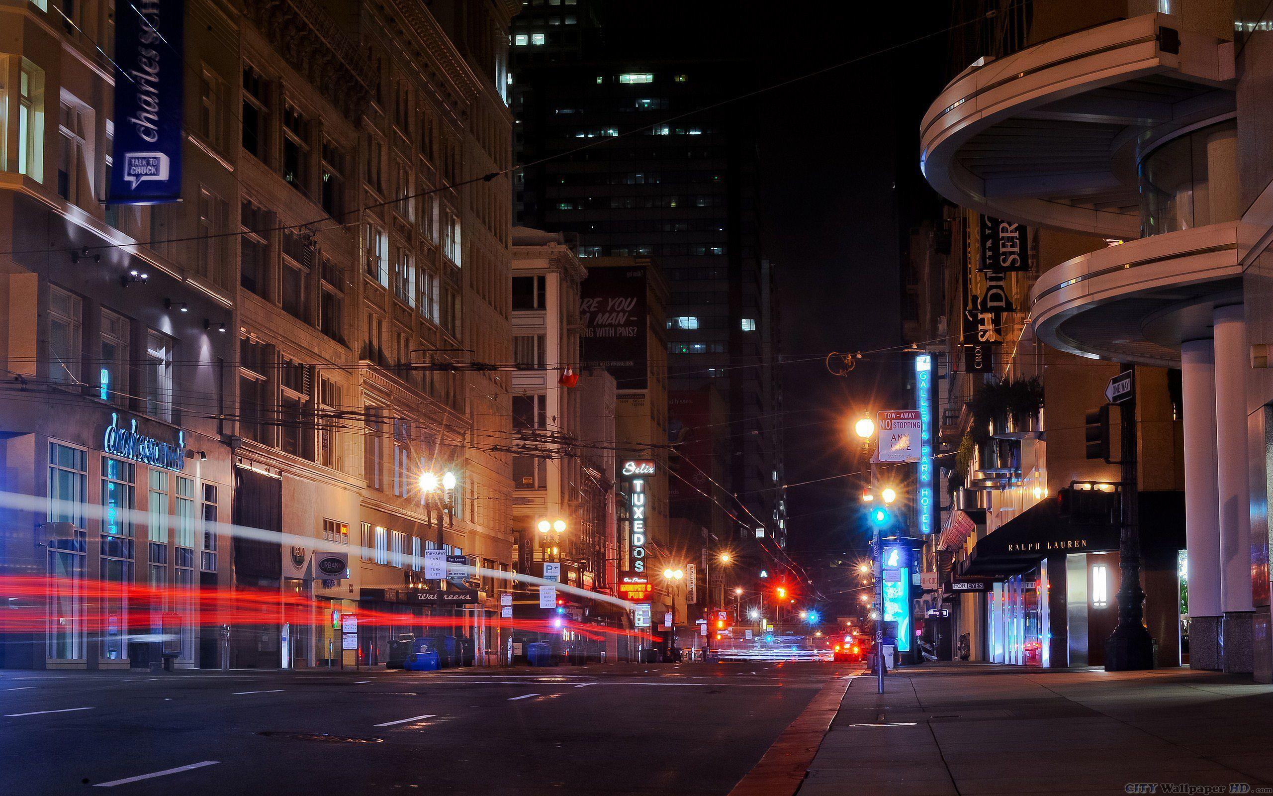 2560x1600 Wonderful luxurious street of San Francisco. Download mobile