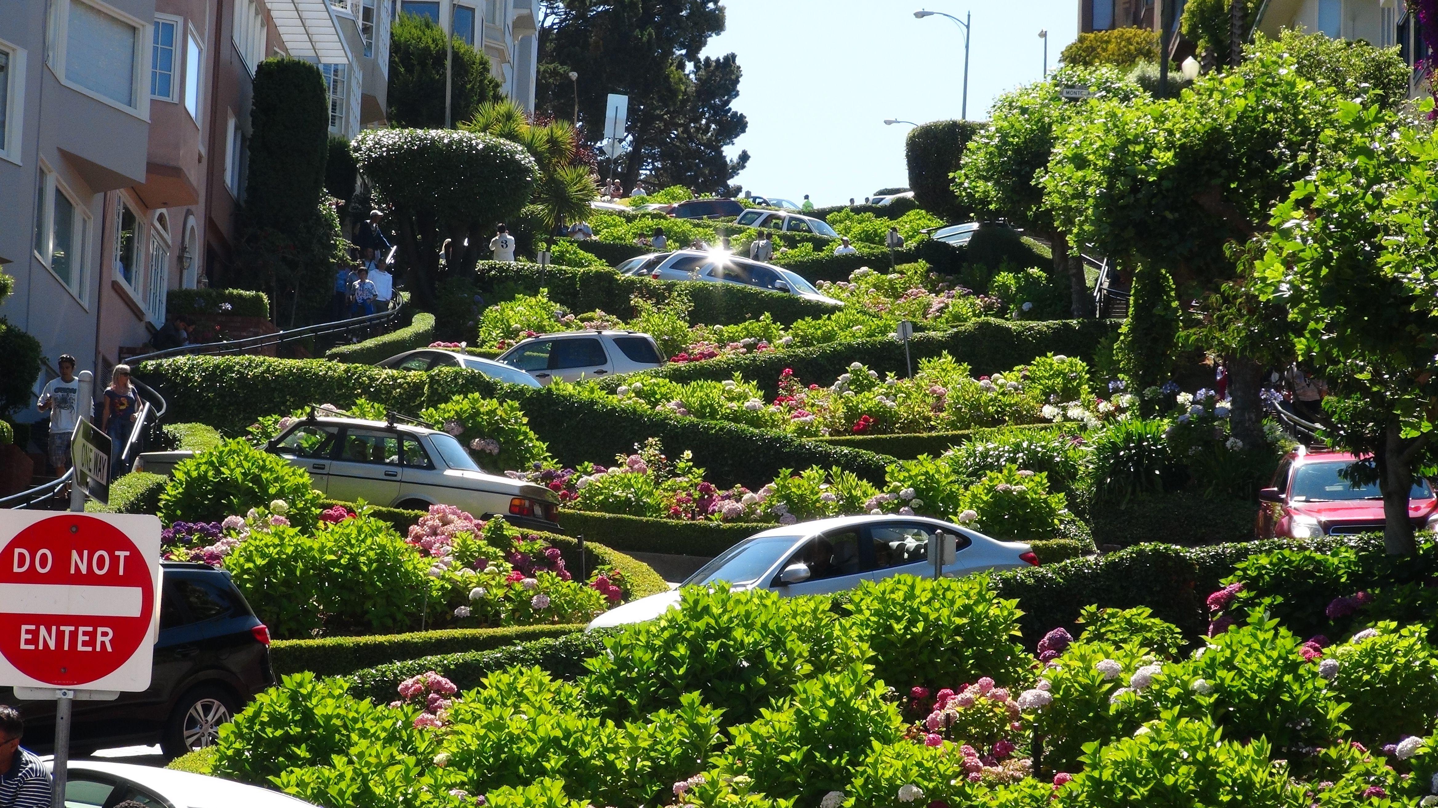 4672x2628 HD Lombard Street San Francisco Wallpaper and Photo. HD
