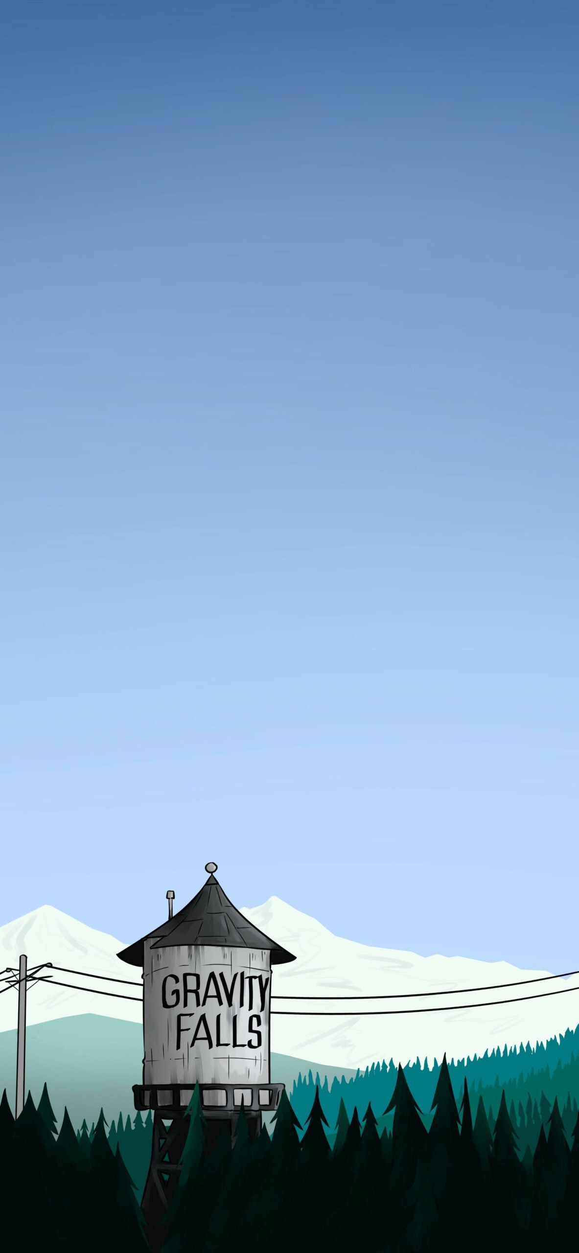 1183x2560 Water Tower Wallpaper
